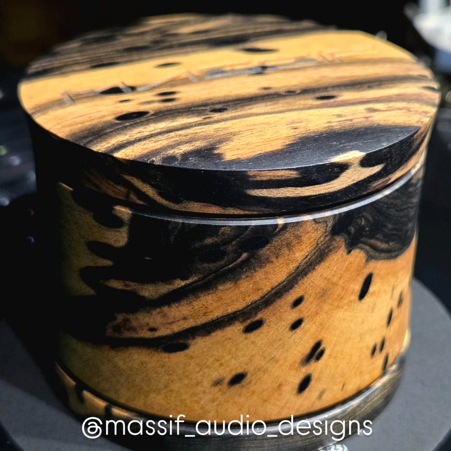 Feast your eyes on the beautiful Pale Moon Ebony record weight, a 475g masterpiece.
We have this and a few other carefully crafted Massif Audio Designs weights to boost your vinyl enjoyment.
Reach out for more information!
#recordcollection #vinylr