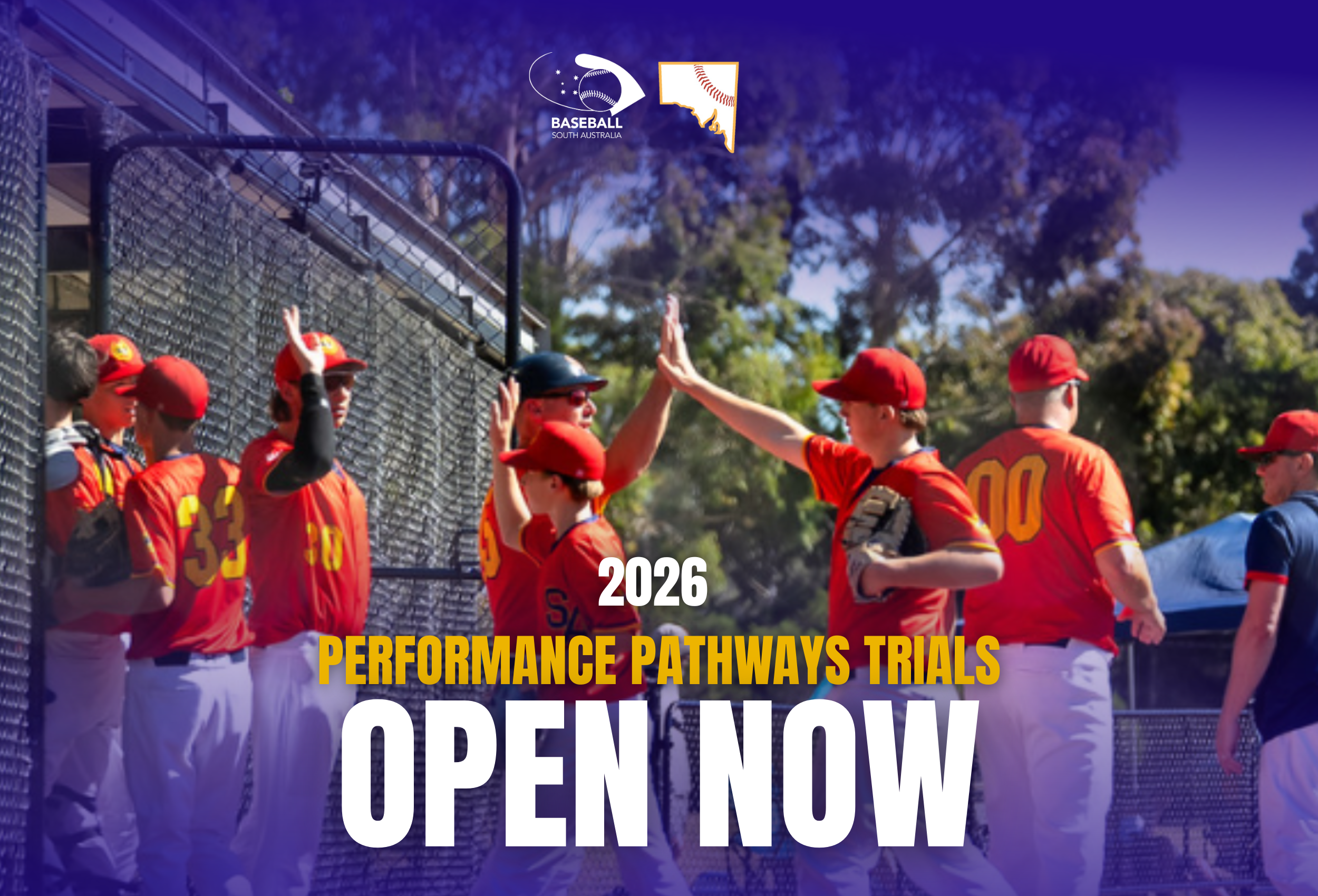 2026 PERFORMANCE PATHWAYS TRIALS — Baseball South Australia