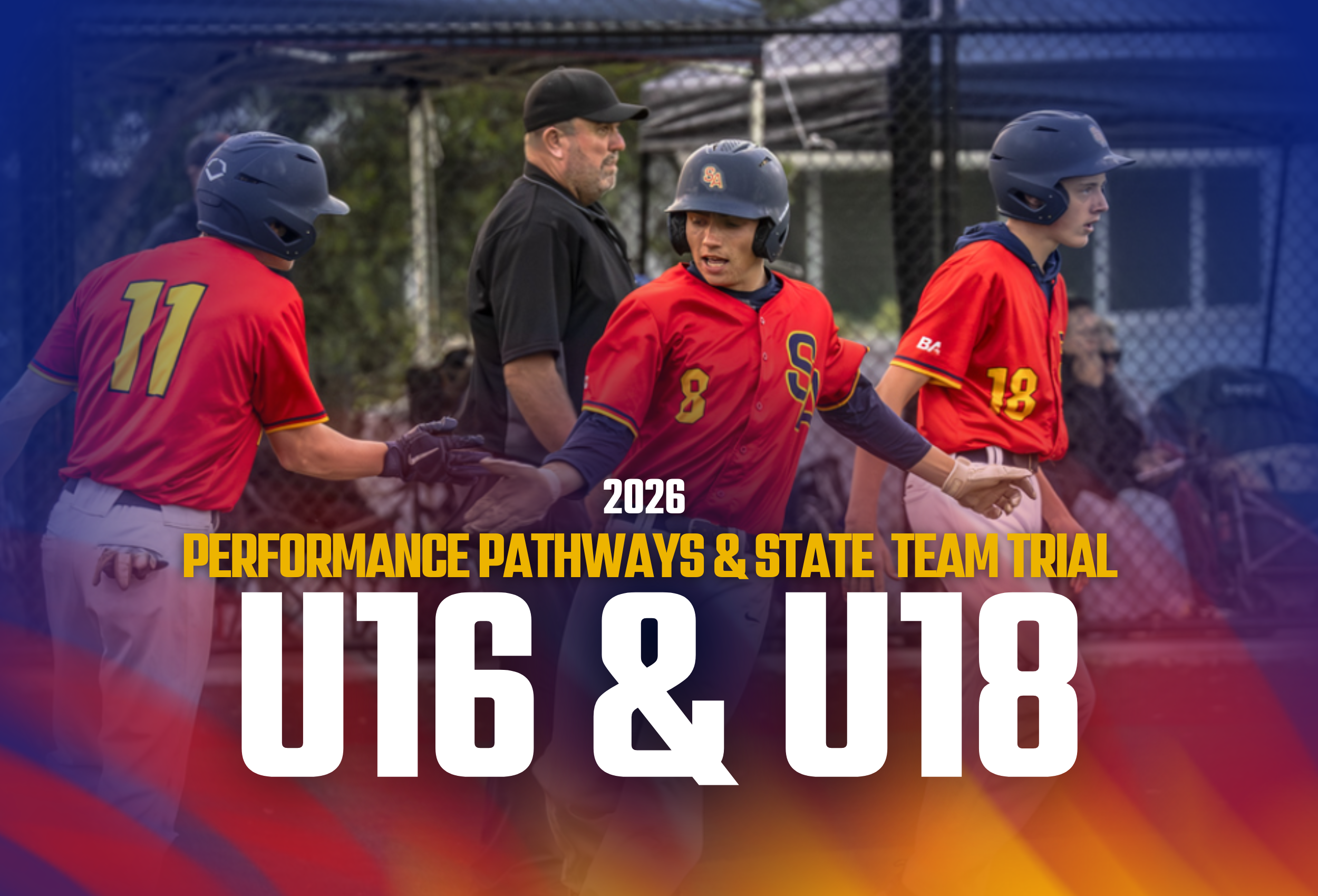 U16 &amp; U18 Performance Program and State Team Trial Information Update