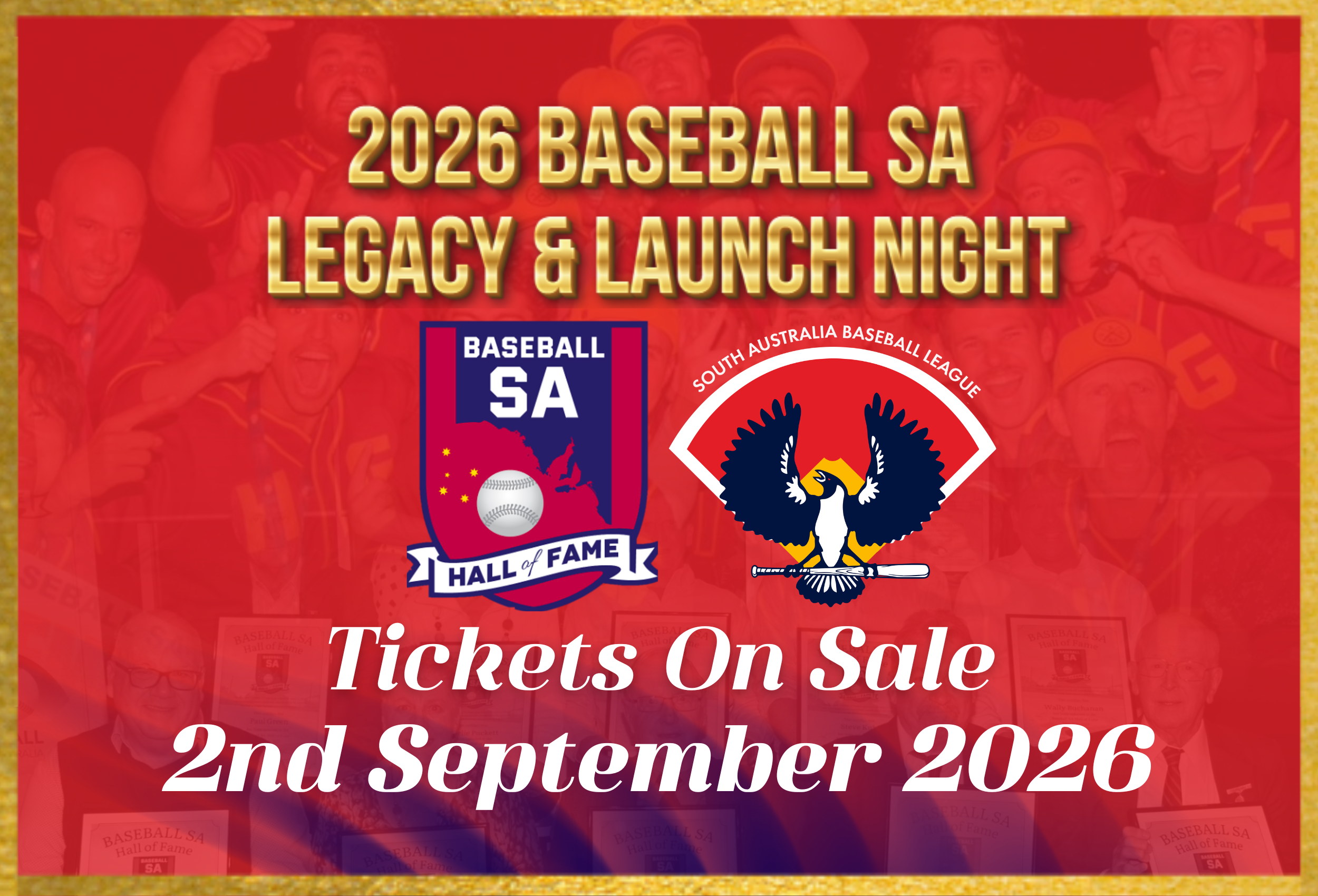 Baseball SA Legacy &amp; Launch Night 2026