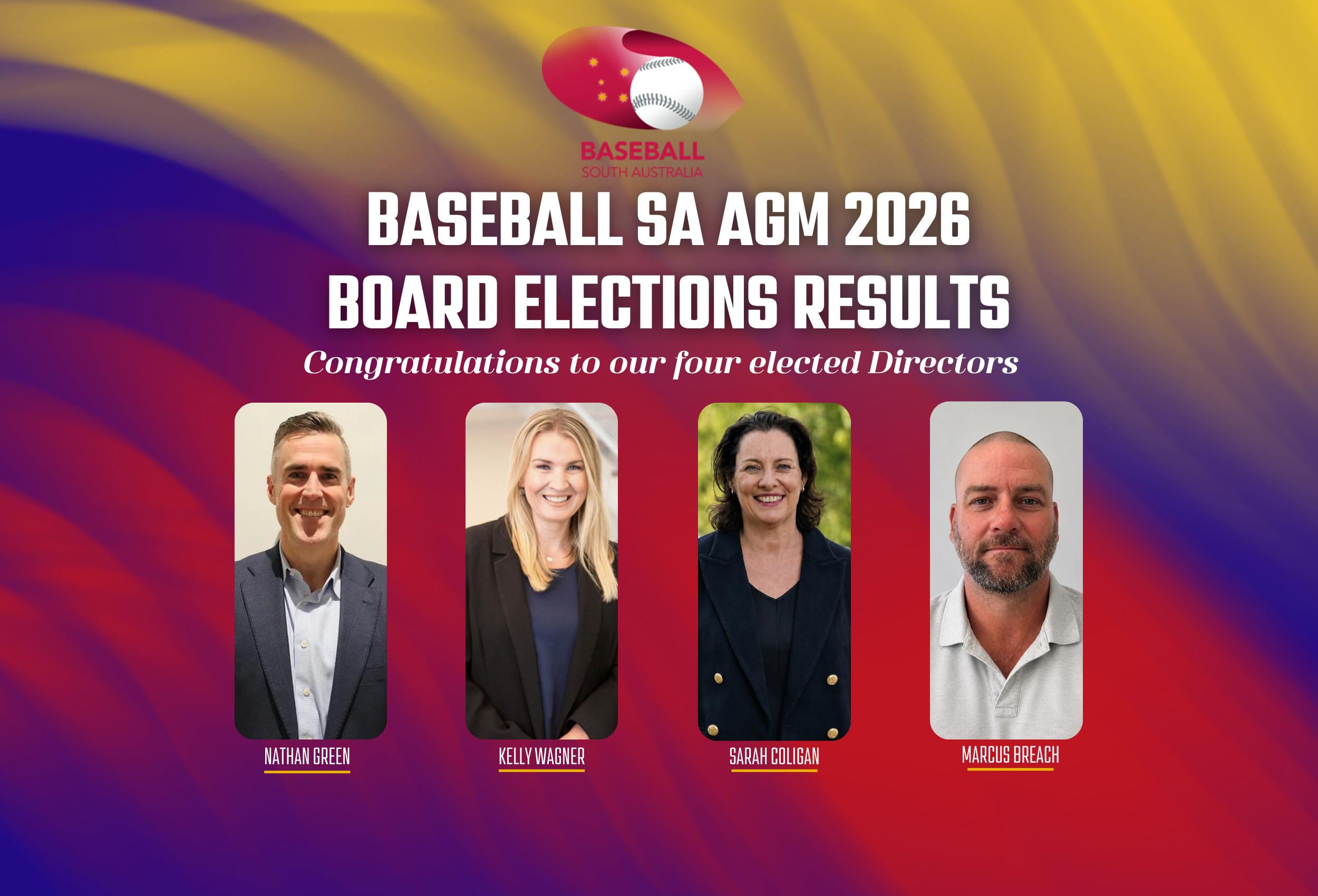 Baseball SA Welcomes New Board Members