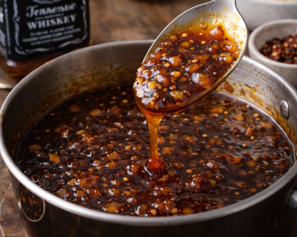 Jack Daniels Whiskey Glaze 
