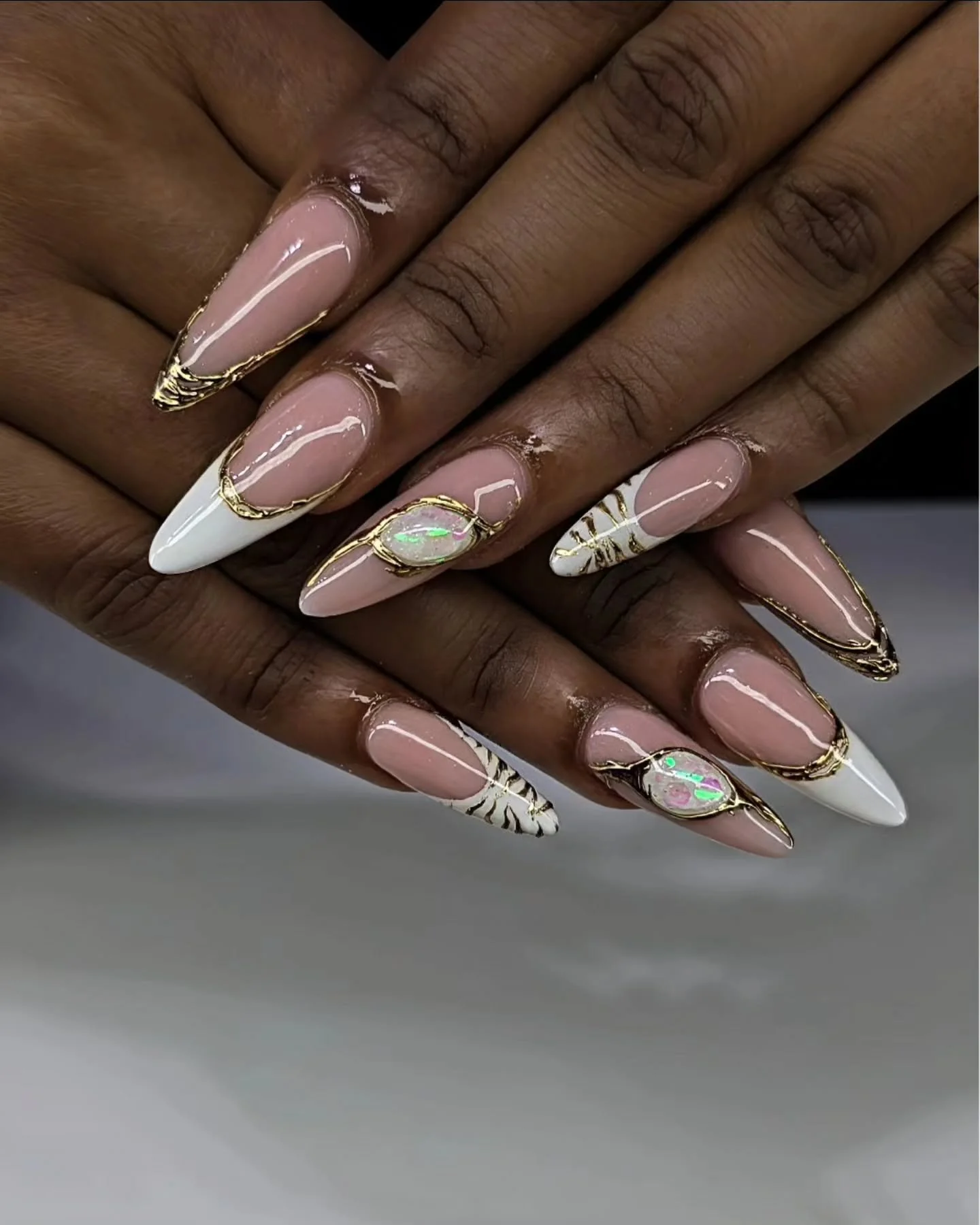 Nailed it... now it's golden 😉

📍 Jade Nail Bar / 729 1 Ave NE, Calgary, AB, T2E 0B8
📞 (403) 969-9263
🌐 Jadenailbaryyc.ca

#yycnailsalon #yycnails #yycnailart #nailart #nails