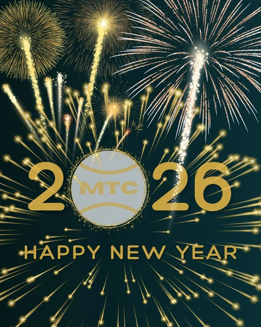 Der MTC w&uuml;nscht allen Mitgliedern, Messelern, Freunden und Unterst&uuml;tzern einen guten Rutsch ins neue Jahr! 🎾✨

F&uuml;r 2026 w&uuml;nschen wir euch vor allem Gesundheit, Gl&uuml;ck und jede Menge spannender Matches &ndash; ob beim lockeren
