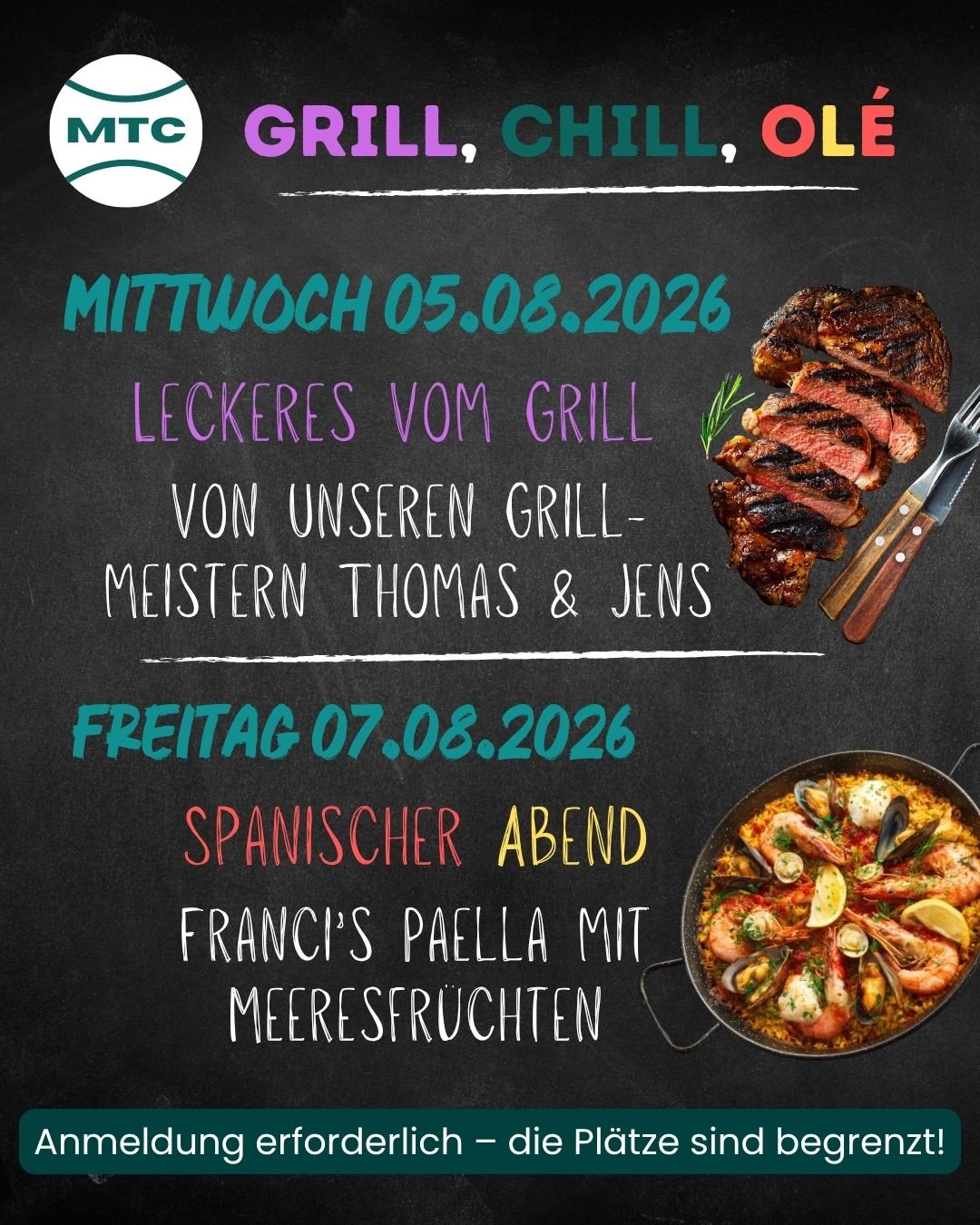 Grill, Chill, Olé 2026