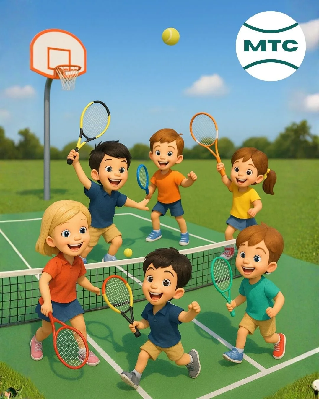 Tenniskleinfeld mit Multifunktion
