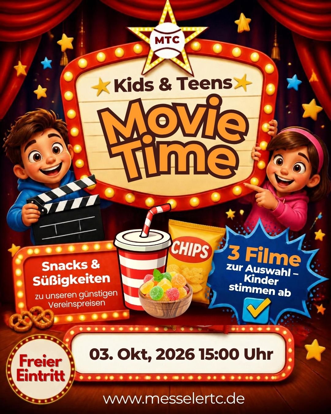 Kids &amp; Teens Movie Time