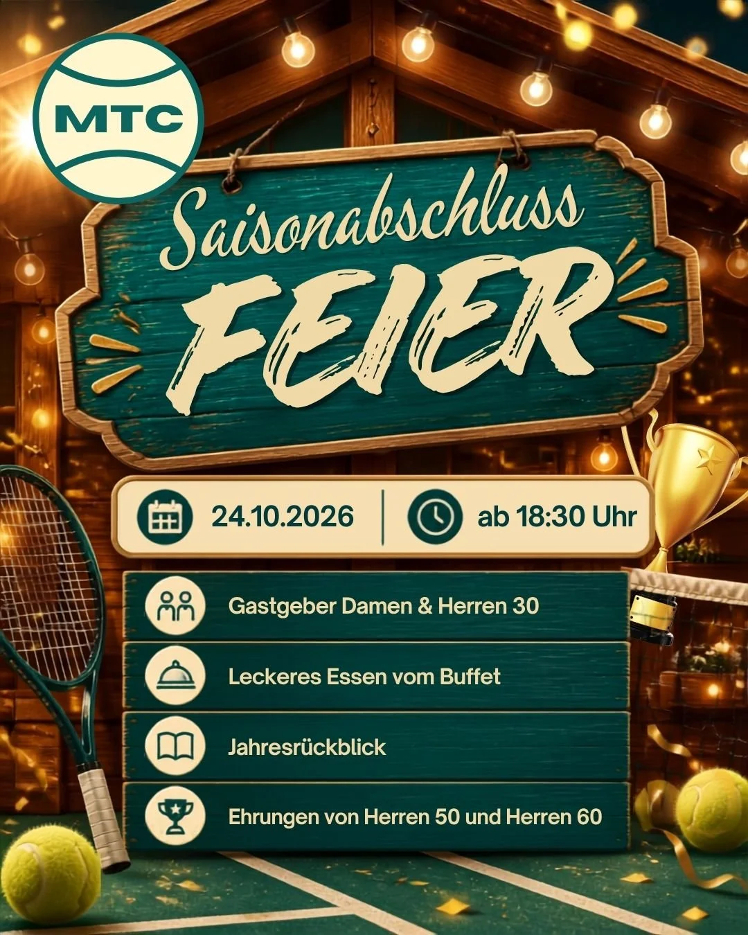Saisonabschlussfeier 2026