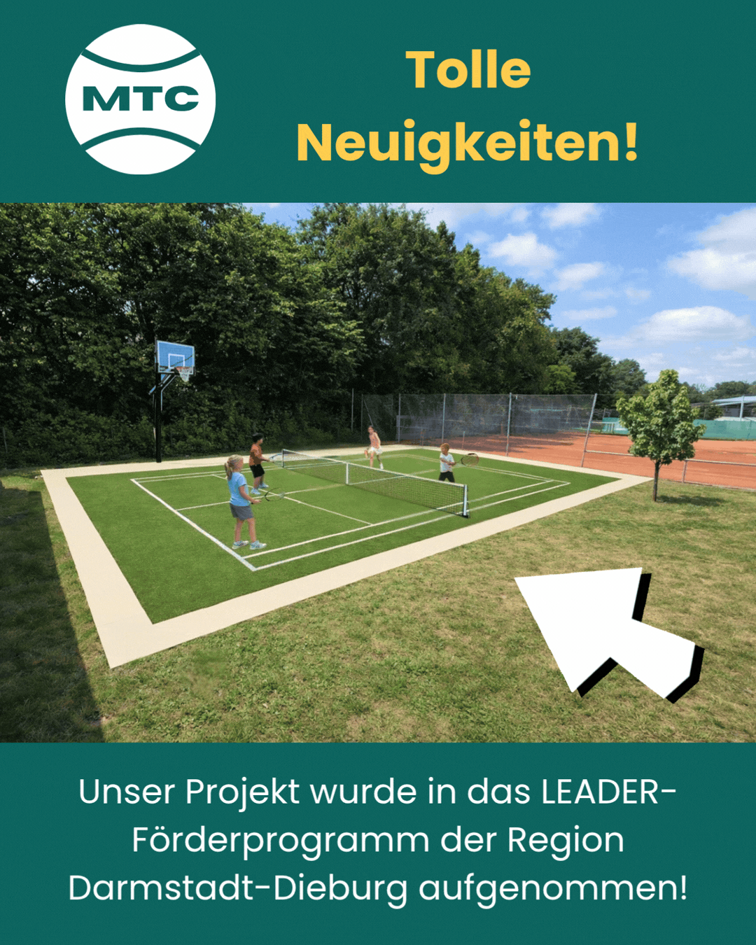 UPDATE: Tennis-Kleinfeld mit Multifunktion