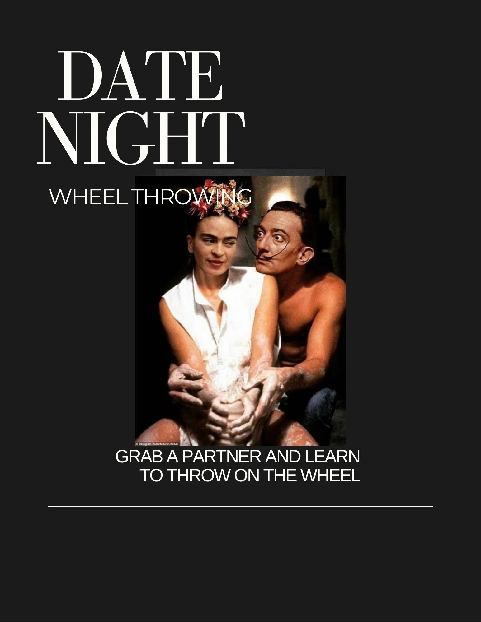 DATE NIGHT on the Wheel for TWO! January 30 6-8:30pm