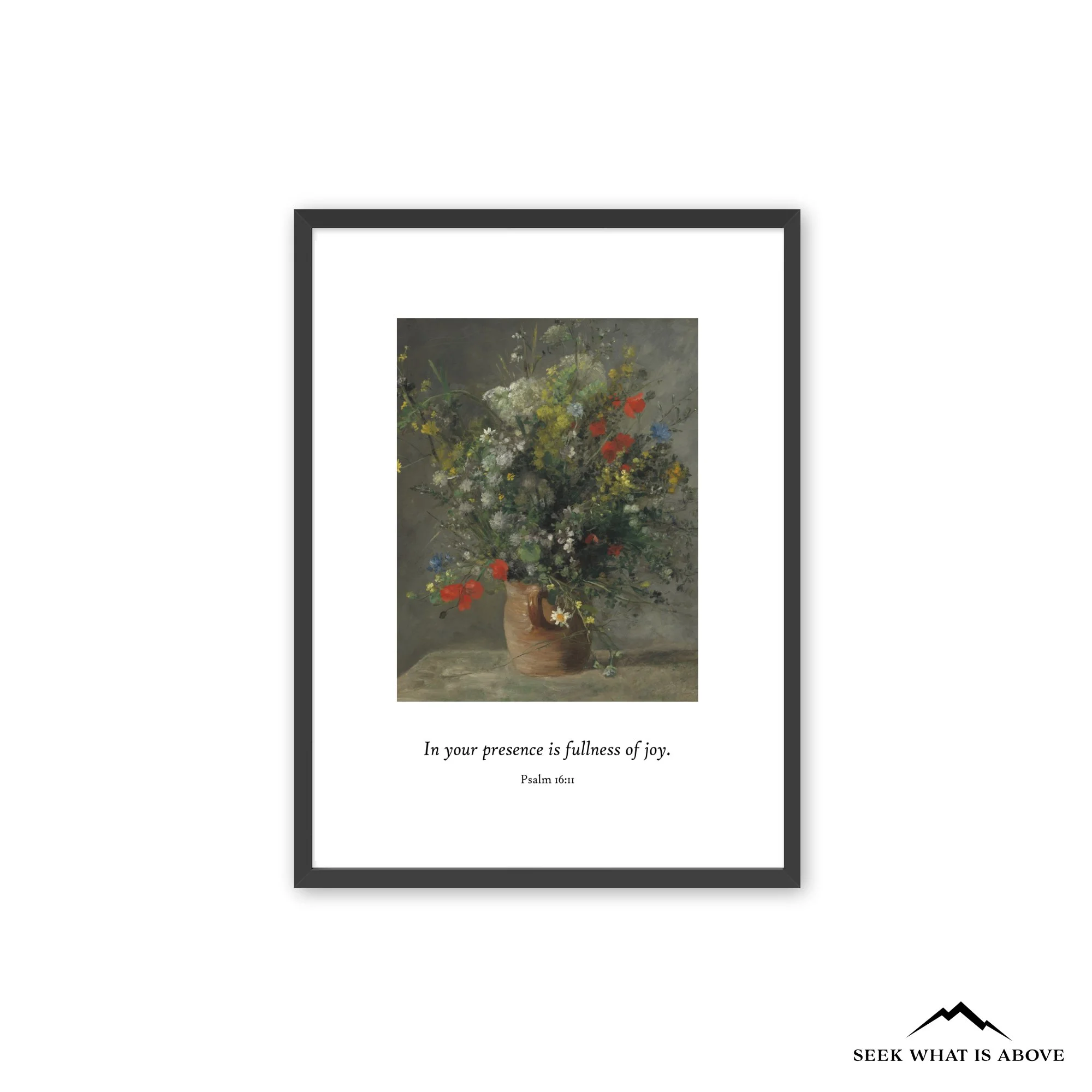 Fullness of Joy Fine Art Print (Optional Frame) — Catholic Wall Art