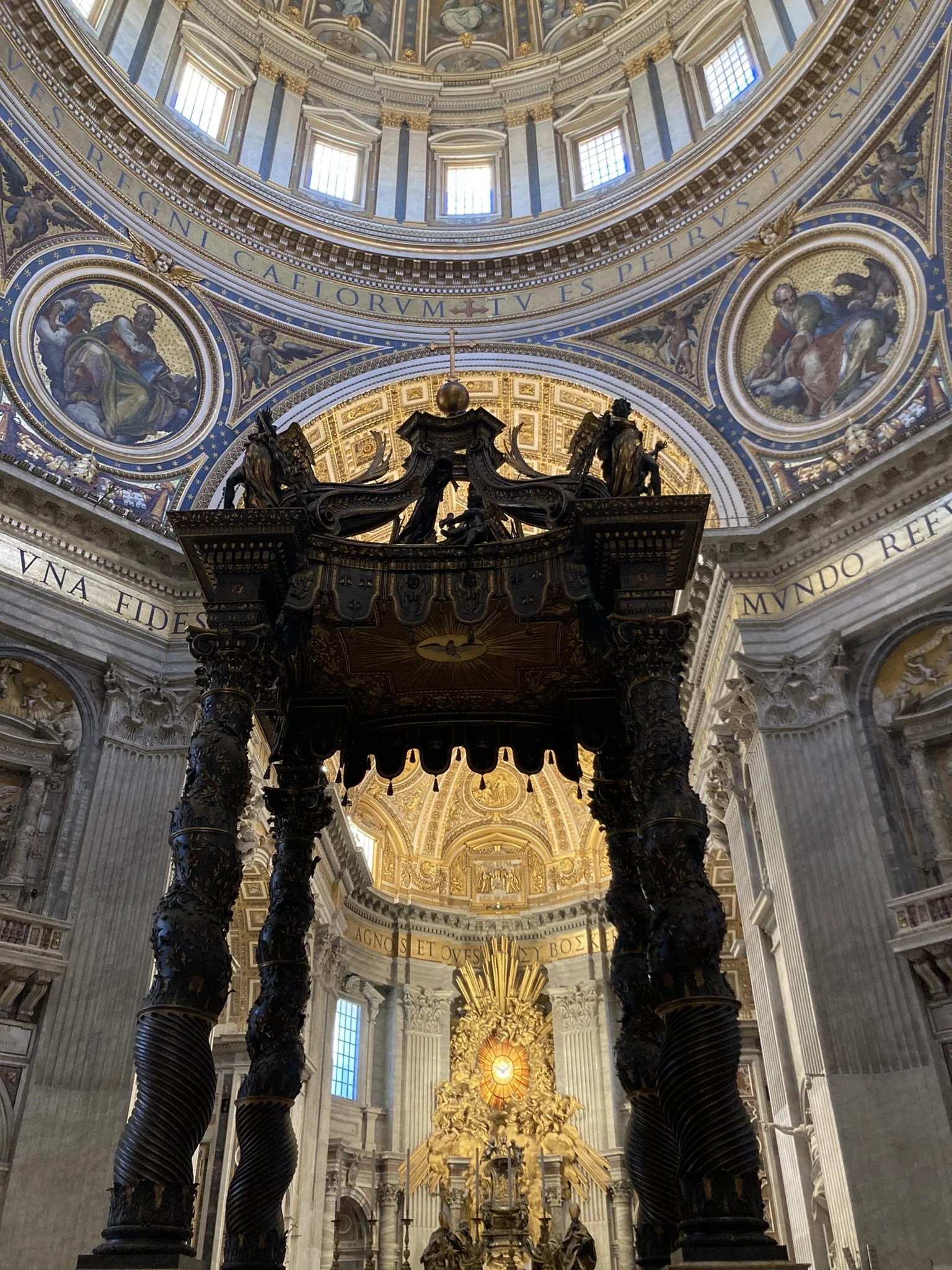 Interior of St. Peter’s Basilica