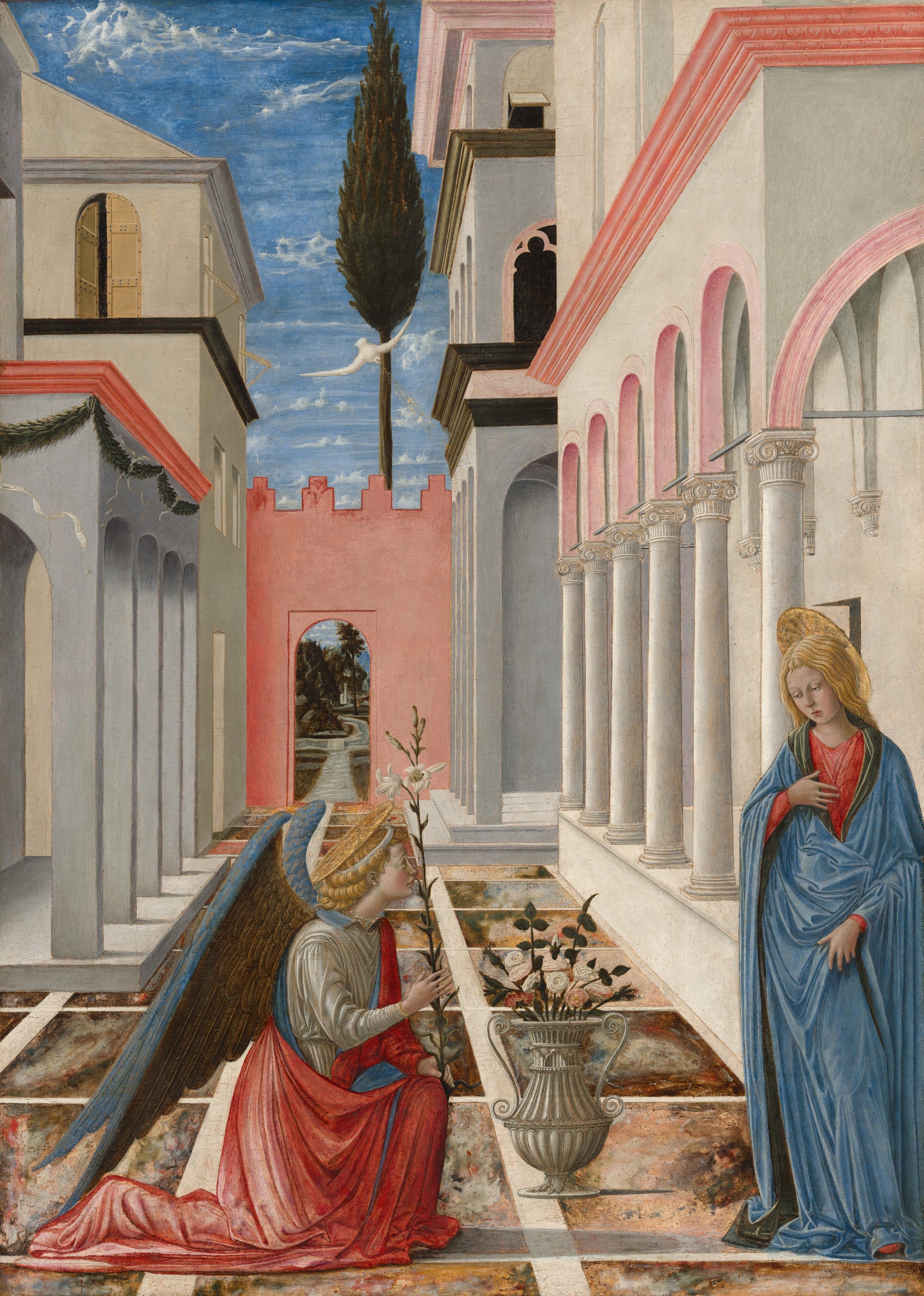 Painting of the Annunciation by Fra Carnevale
