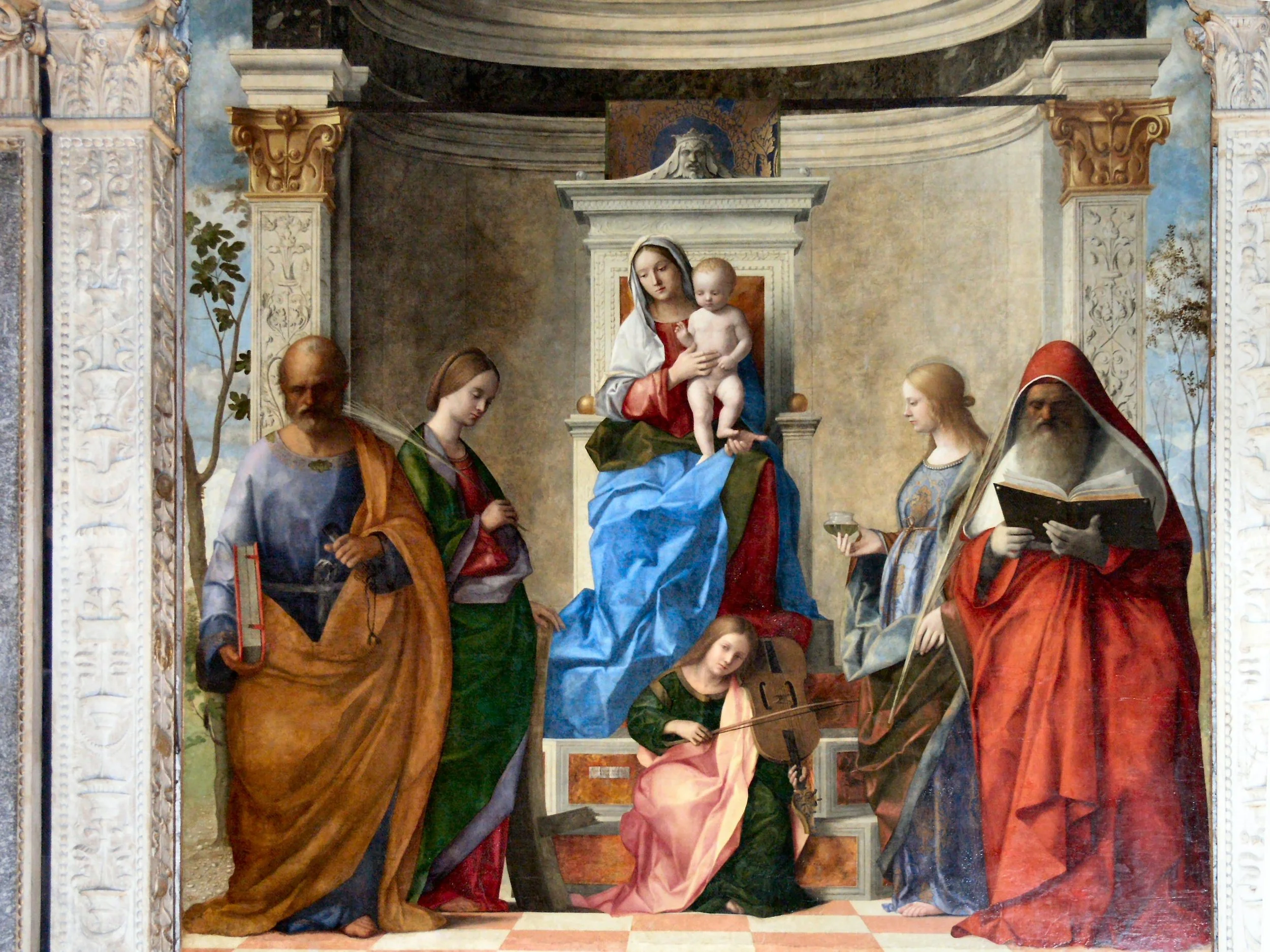 San Zaccaria Altarpiece by Giovanni Bellini