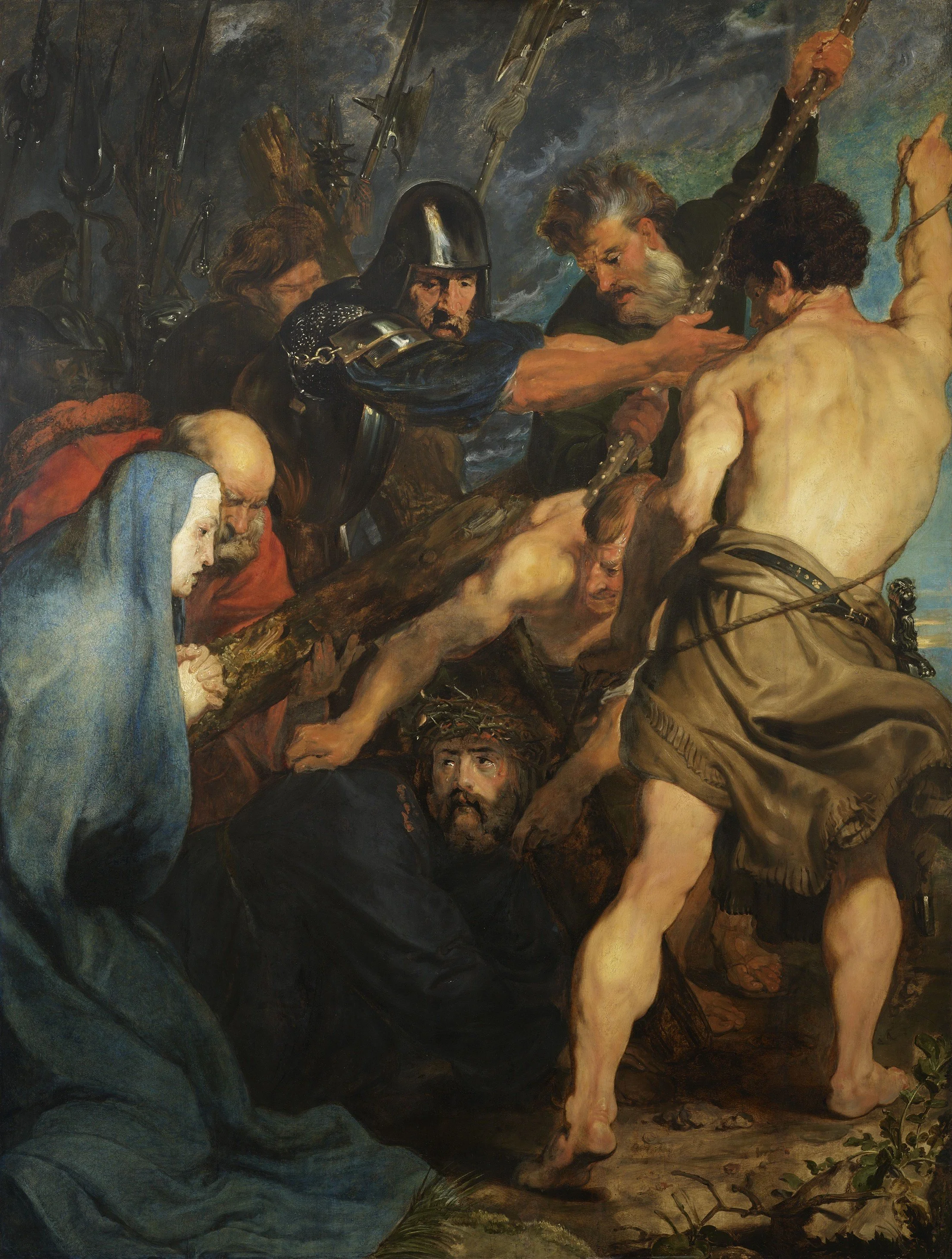Jesus Meets His Mother by Anthony van Dyck