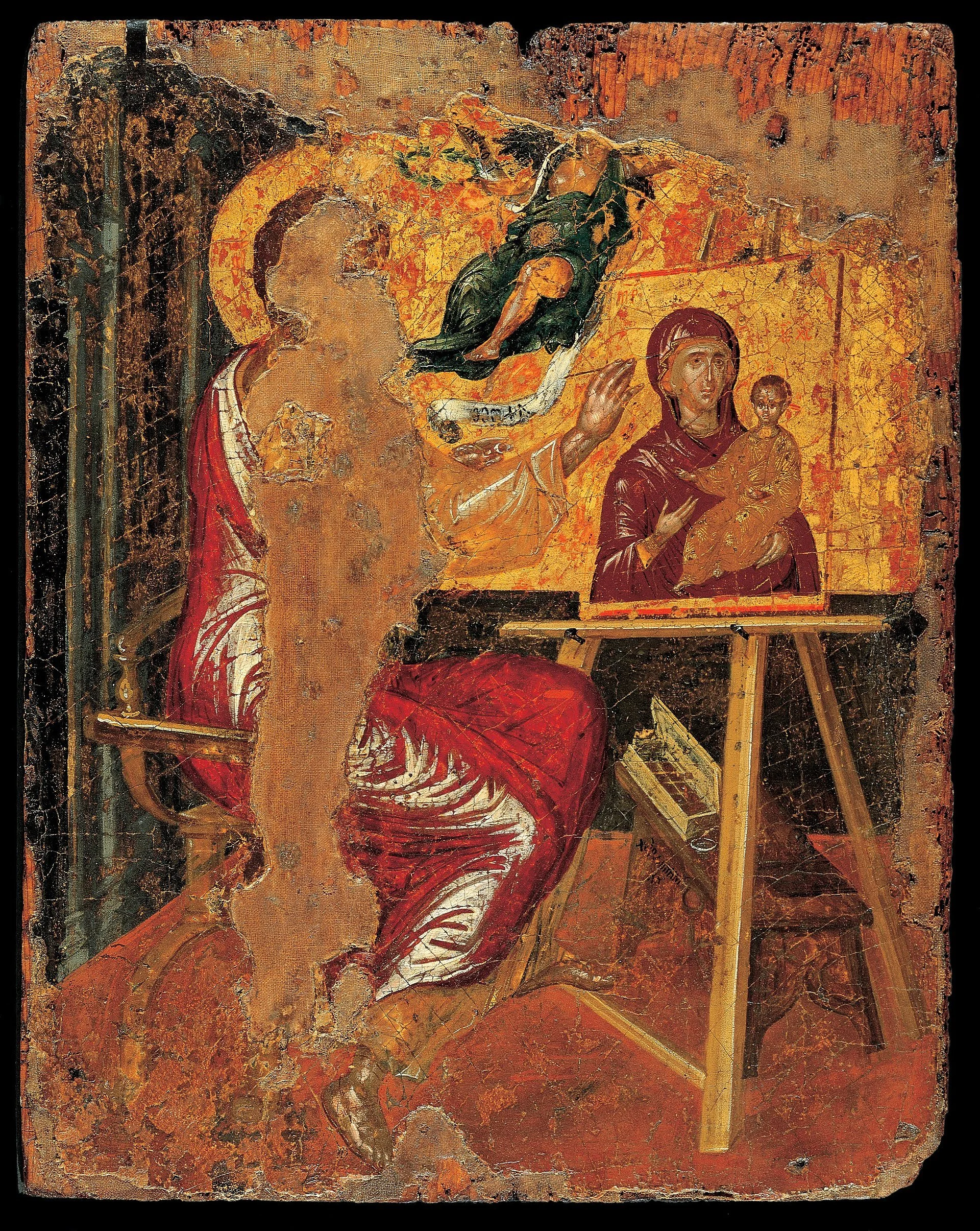 St. Luke Painting the Virgin by El Greco
