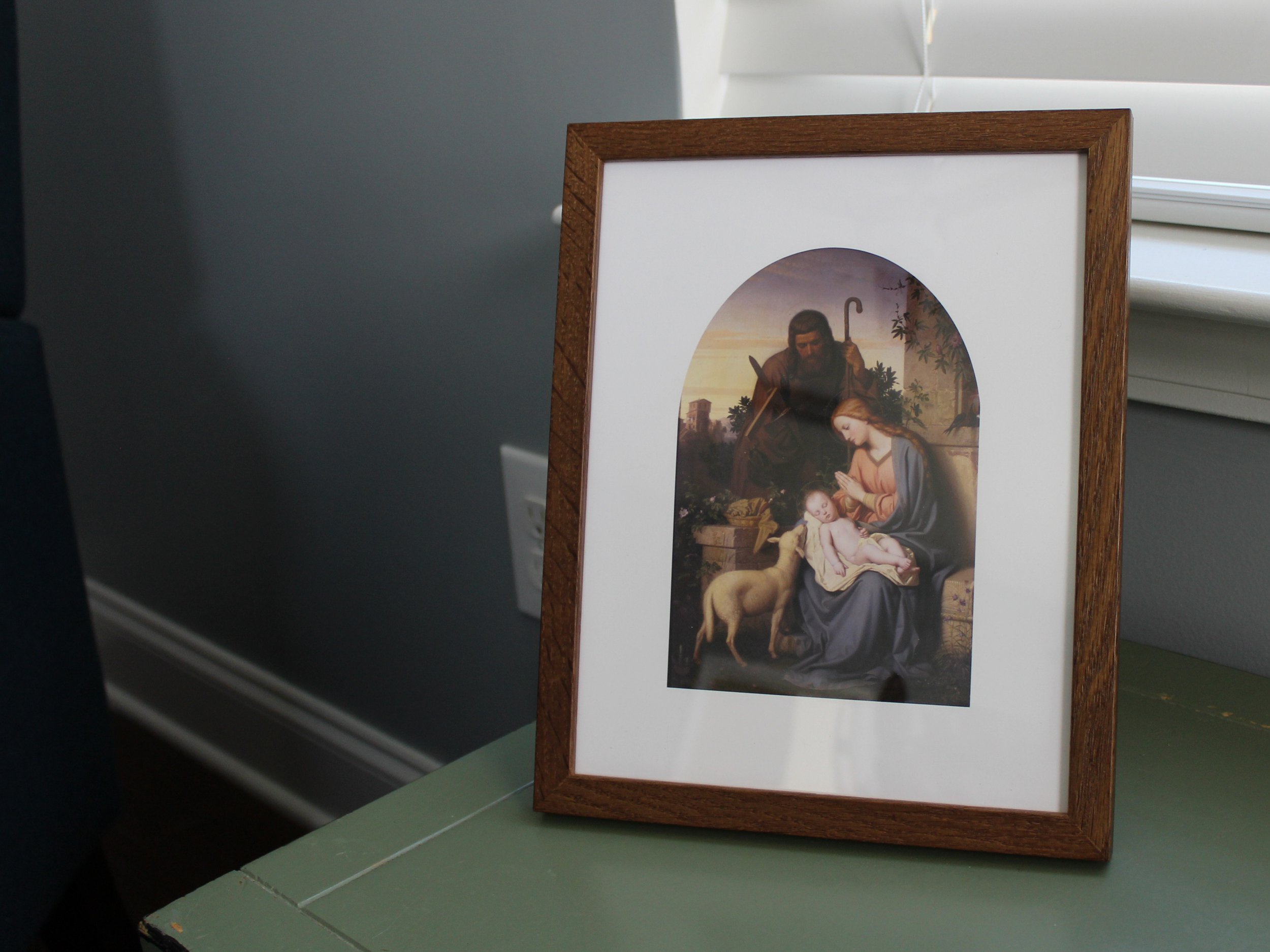 Catholic fine art print of the Holy Family
