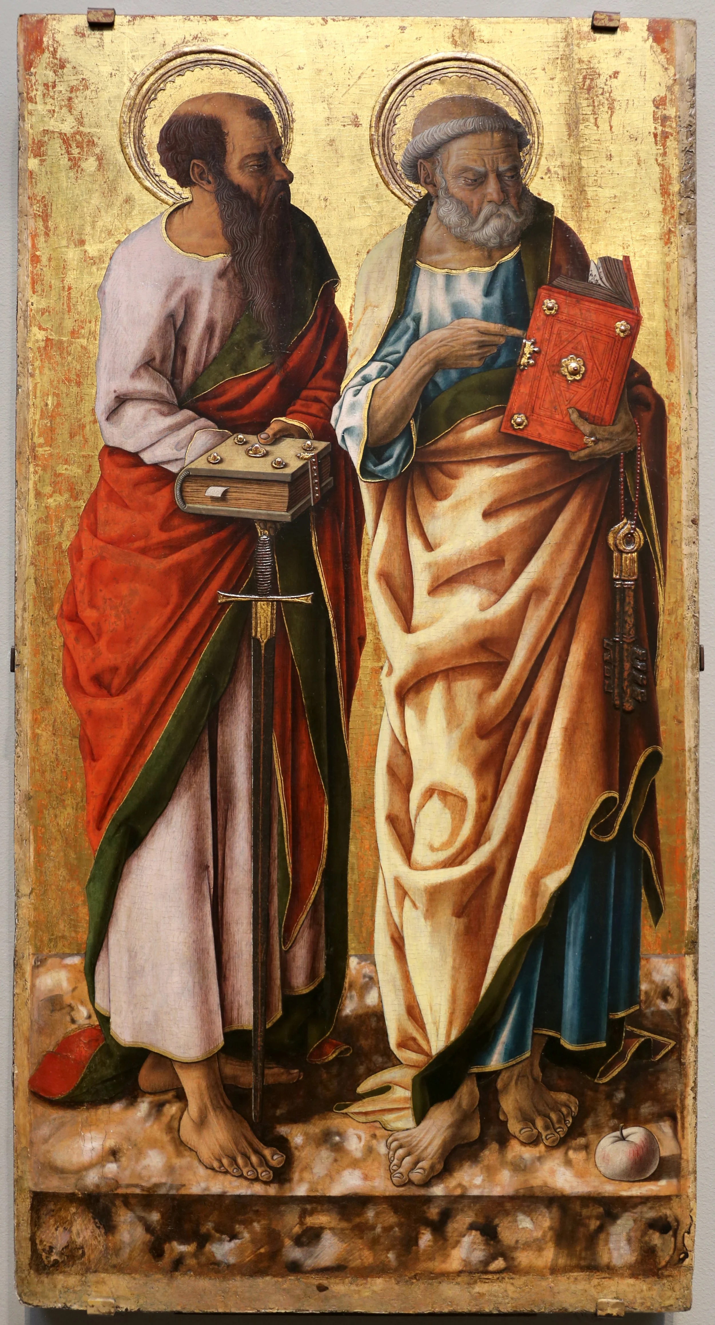 Saints Peter and Paul by Carlo Crivelli