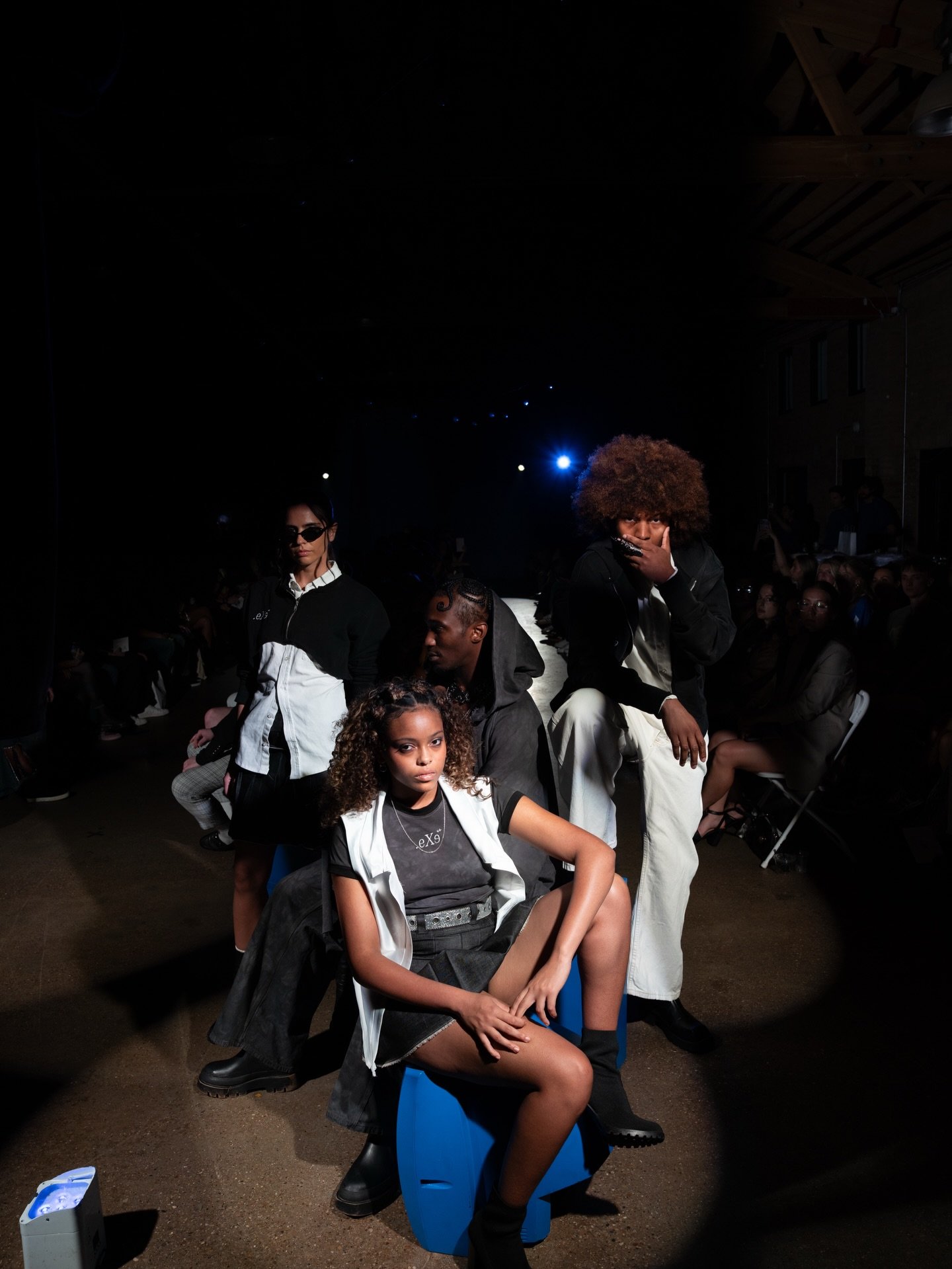 Project.ExE 25&rsquo; w. @inv.sion 
📸: @tonyuwu @russtoday_ @belabatko 
&bull;
&bull;
#chicagofashion #fashion_show #blackmodel #streetwearfashion #runwayshow