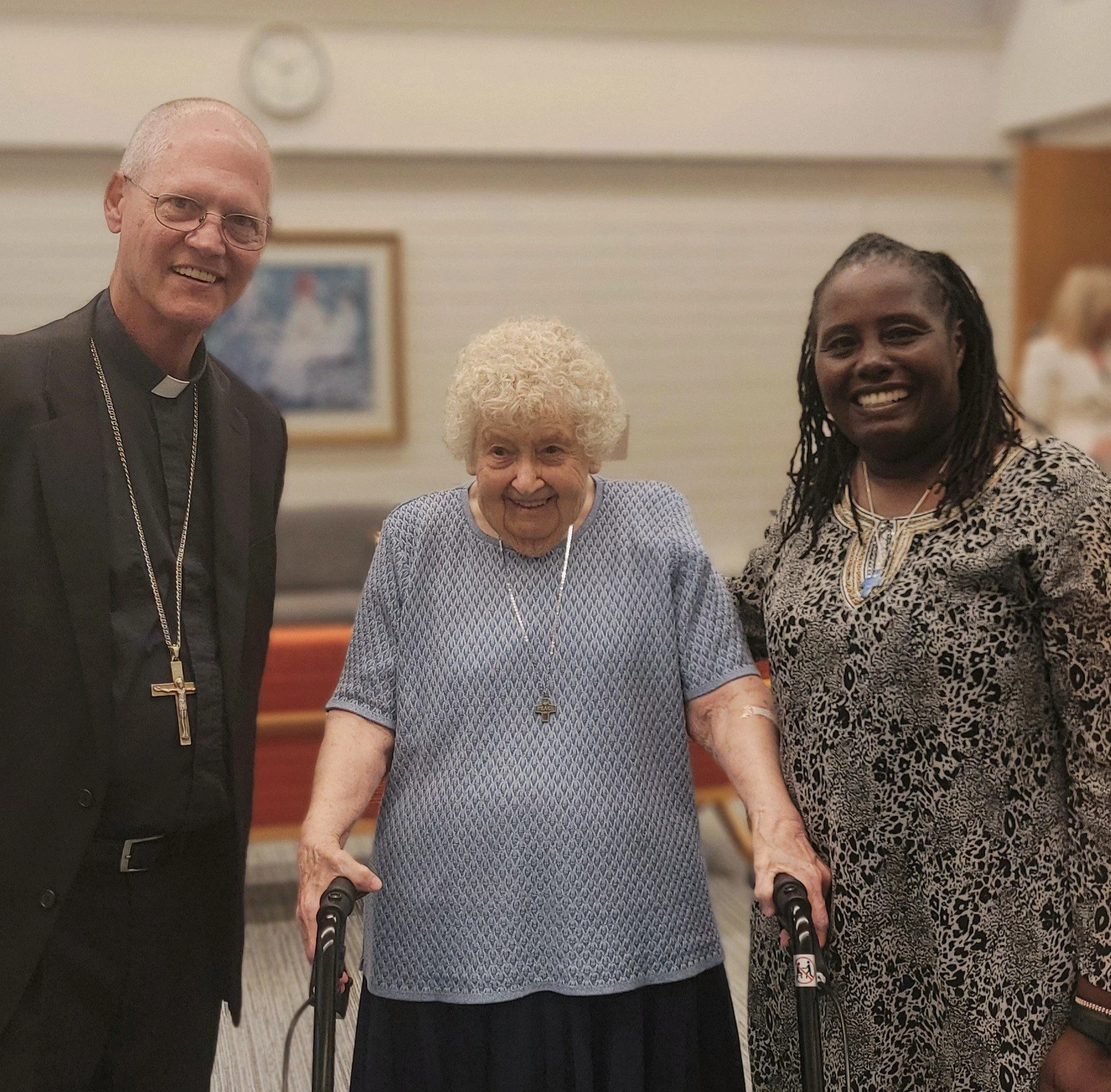 Archbishop Etienne Visits St. Mary-on-the-Lake