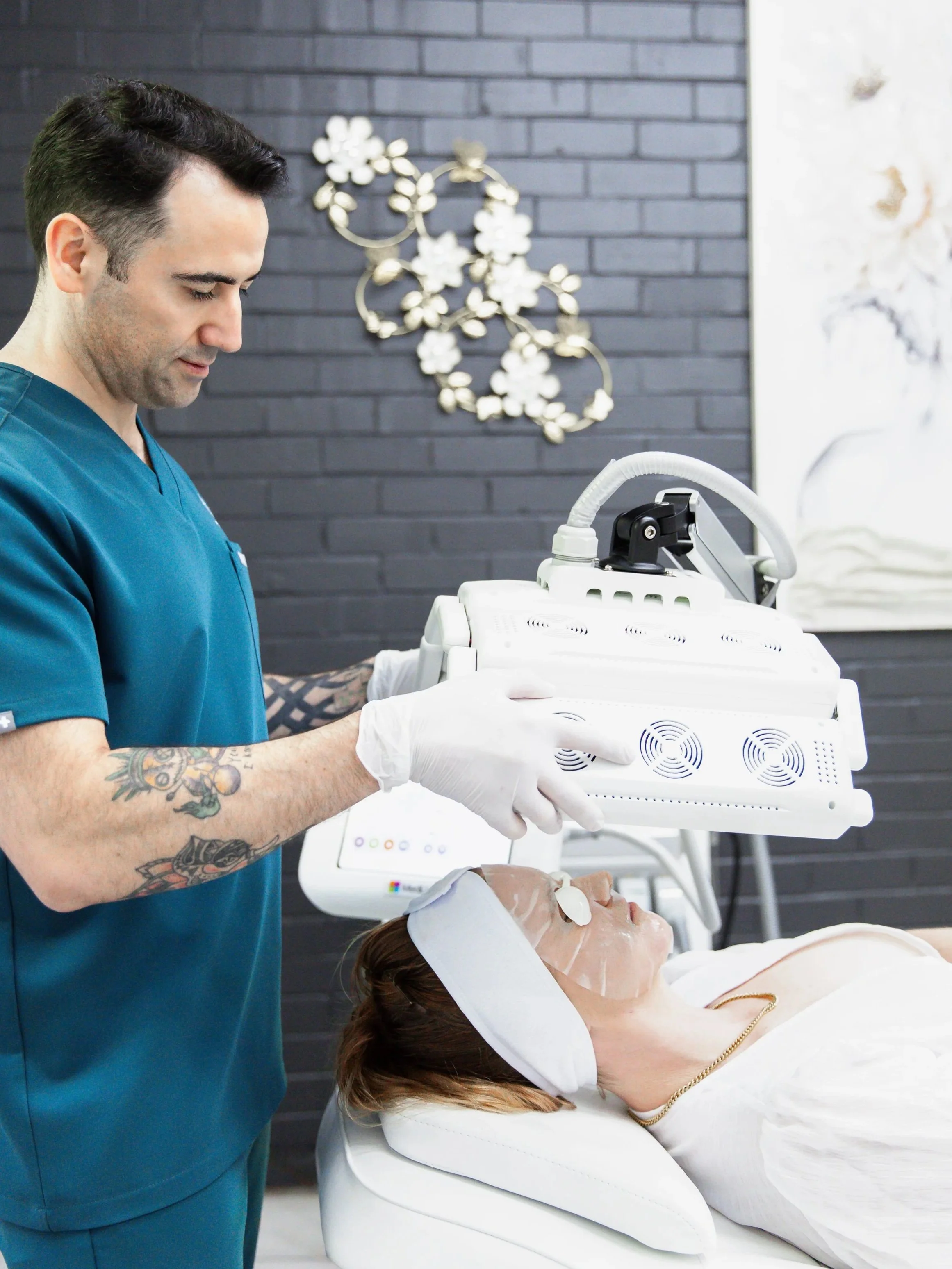 LED light therapy - collagen production - elastin production - rejuvenating - skin treatment - skin clinic - cosmetic clinic - geraldton - pure cosmetics