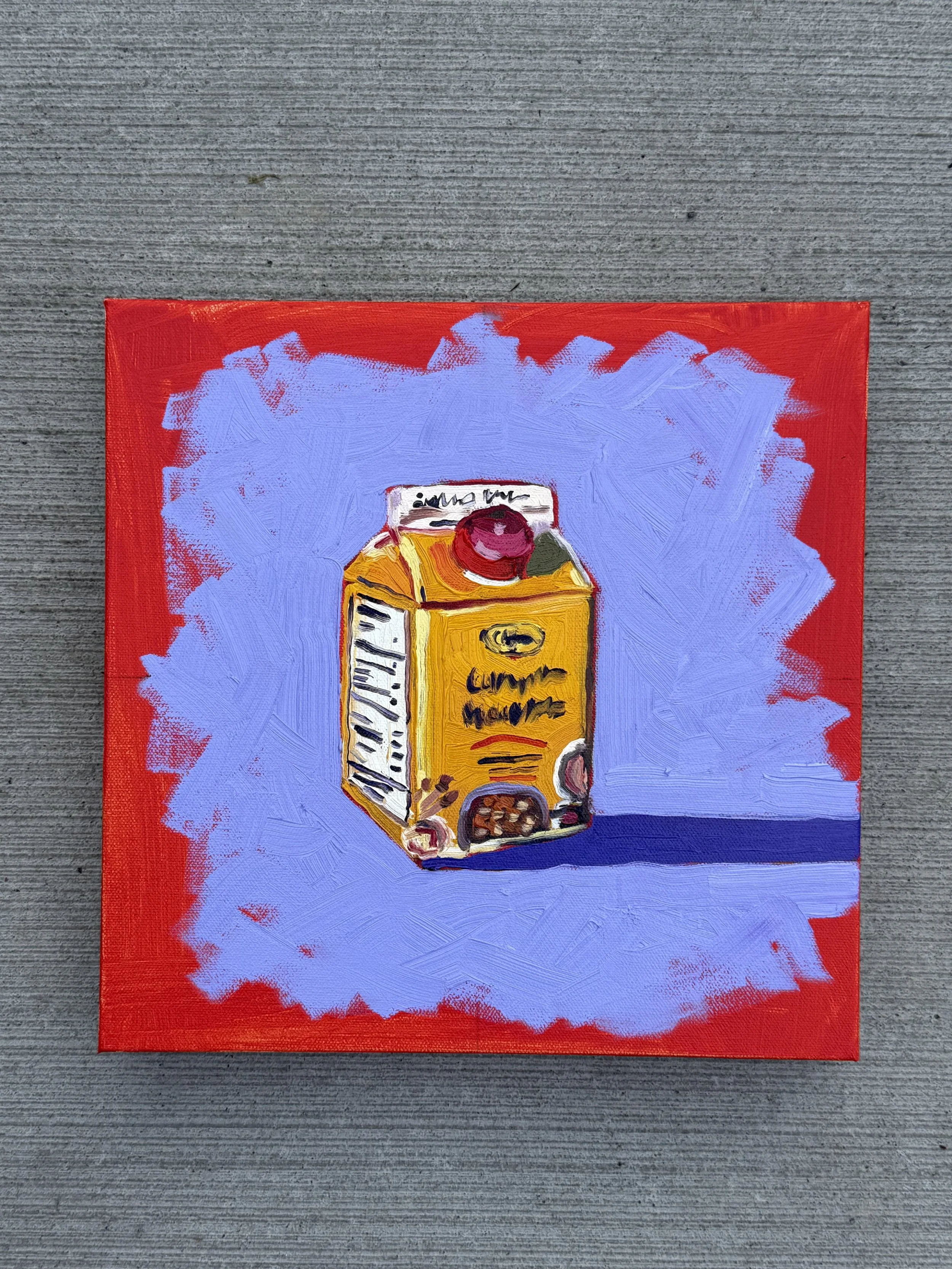 East Coast Roots | 12 x 12 “ | Acrylic & Oil on canvas | Available at The Kube, Gibsons, BC until January 4th, 2026