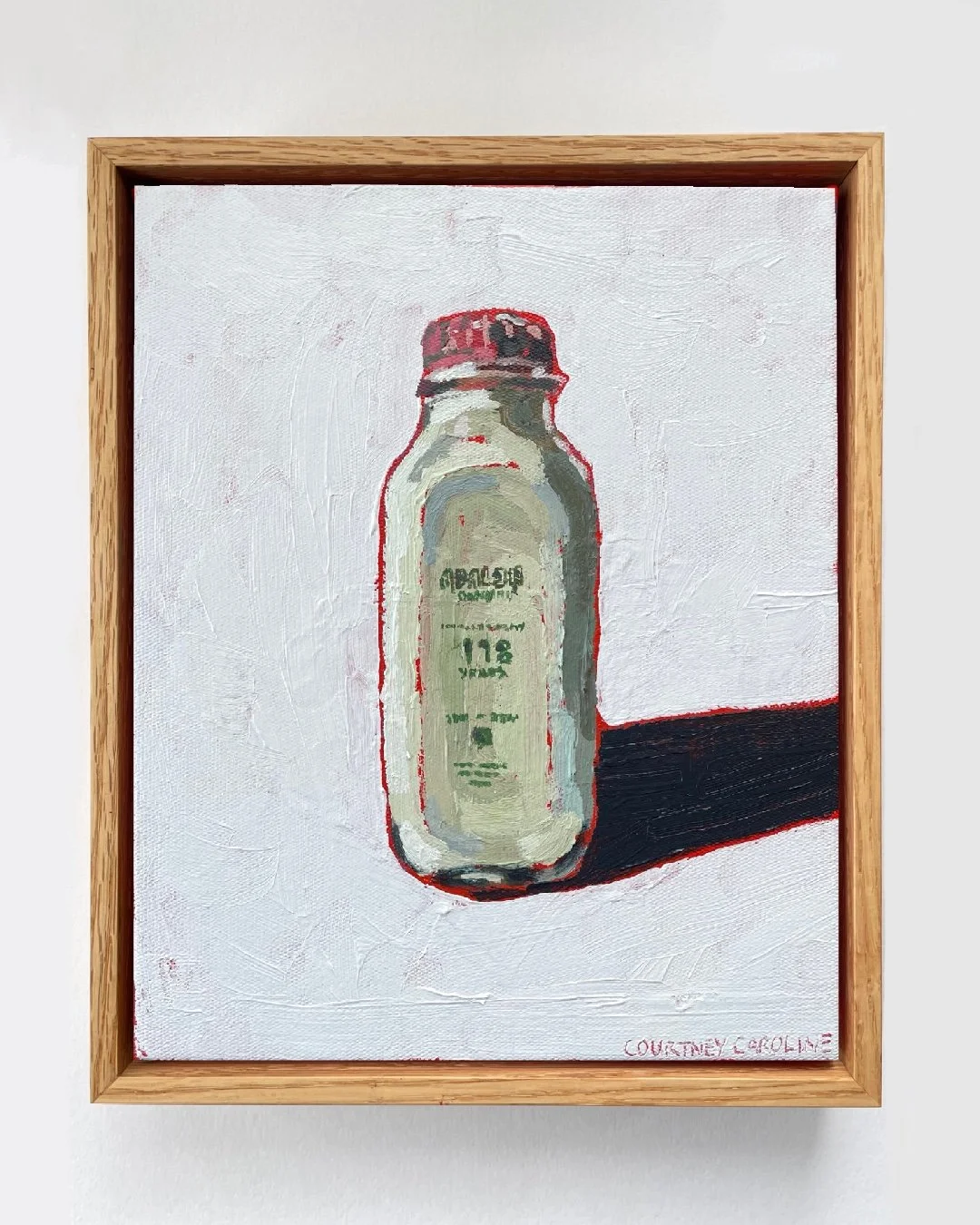 Milk - A Study | Acrylic painting | 10 x 8 inches | SOLD
