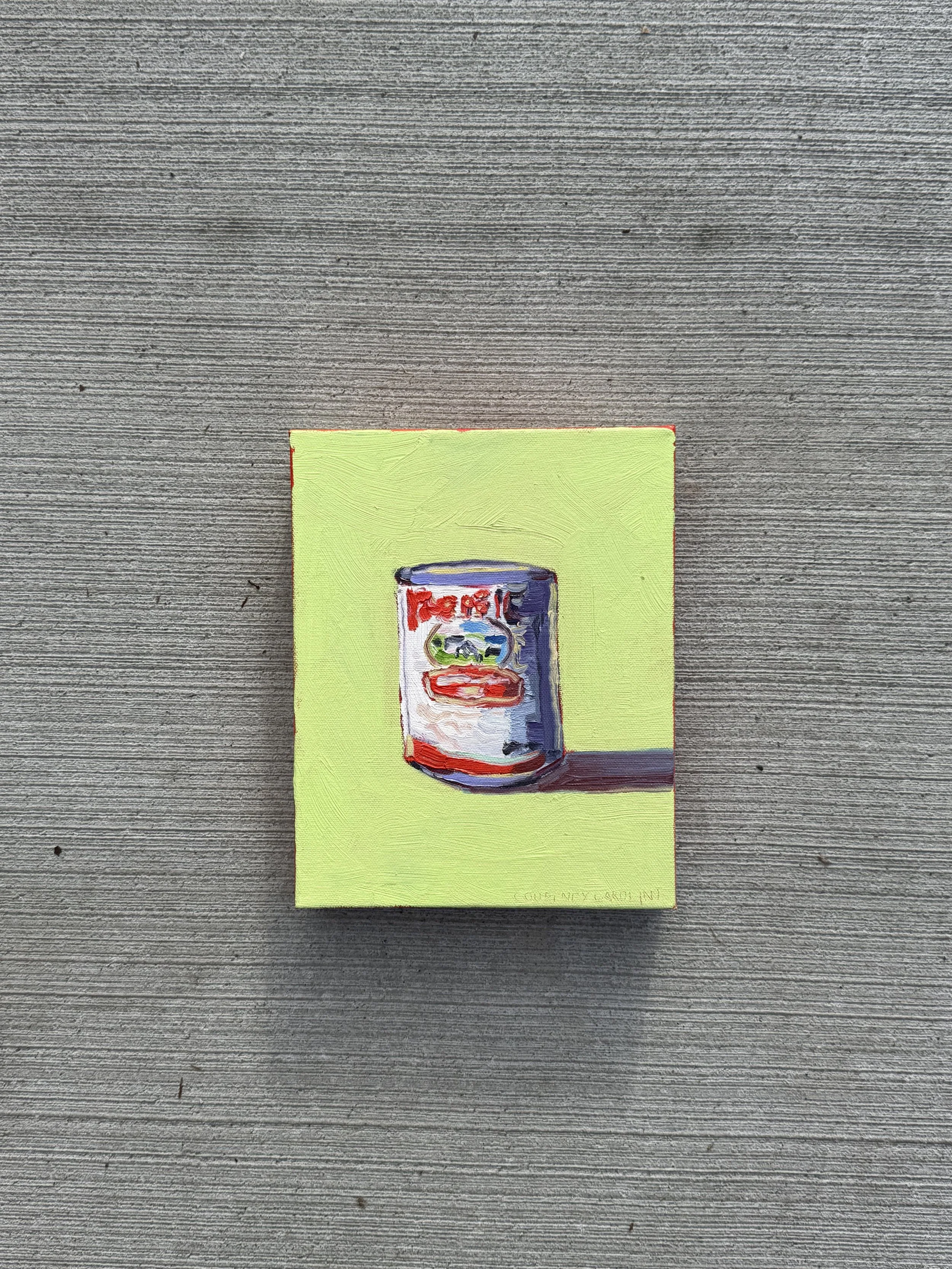  Evaporated Cows I 10 x 8 “ | Acrylic & Oil on canvas | Available at The Kube, Gibsons, BC until January 4th, 2026