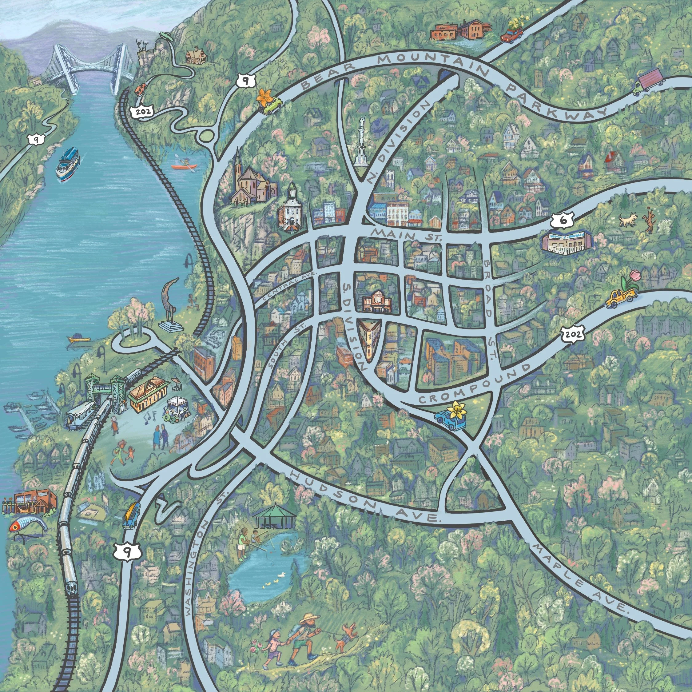 Peekskill MothersYAY Summer Map