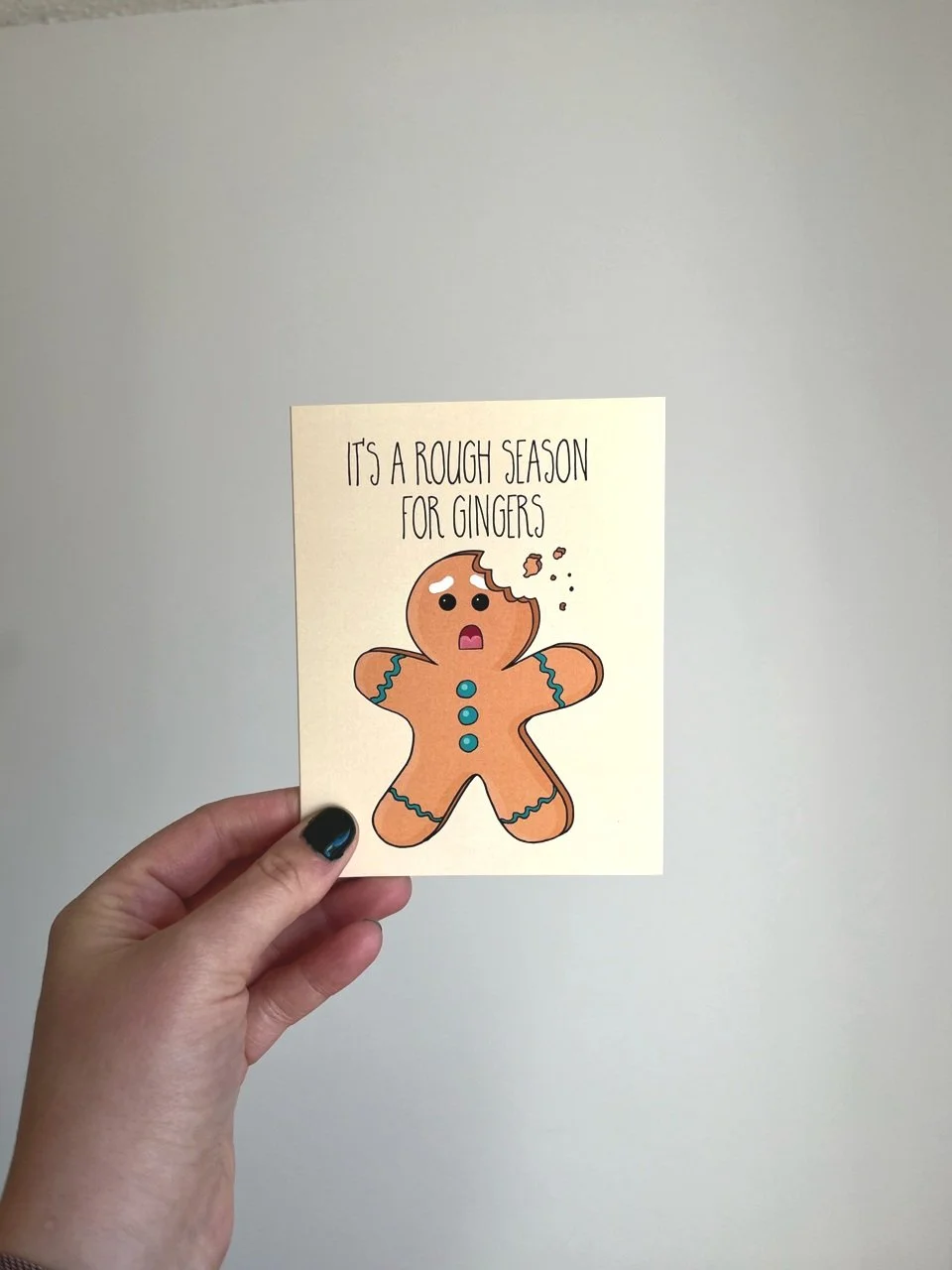 Top Hat and Monocle- Gingers Card