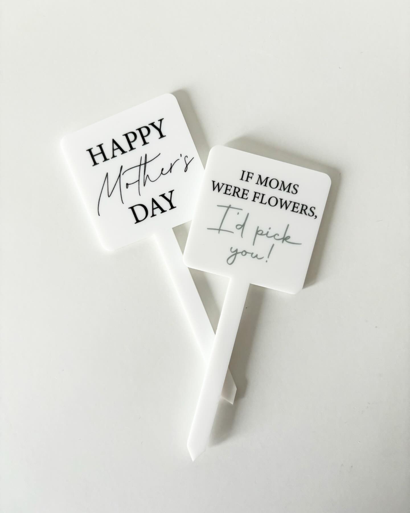 Cute cute Mother&rsquo;s Day plant markers on sale!