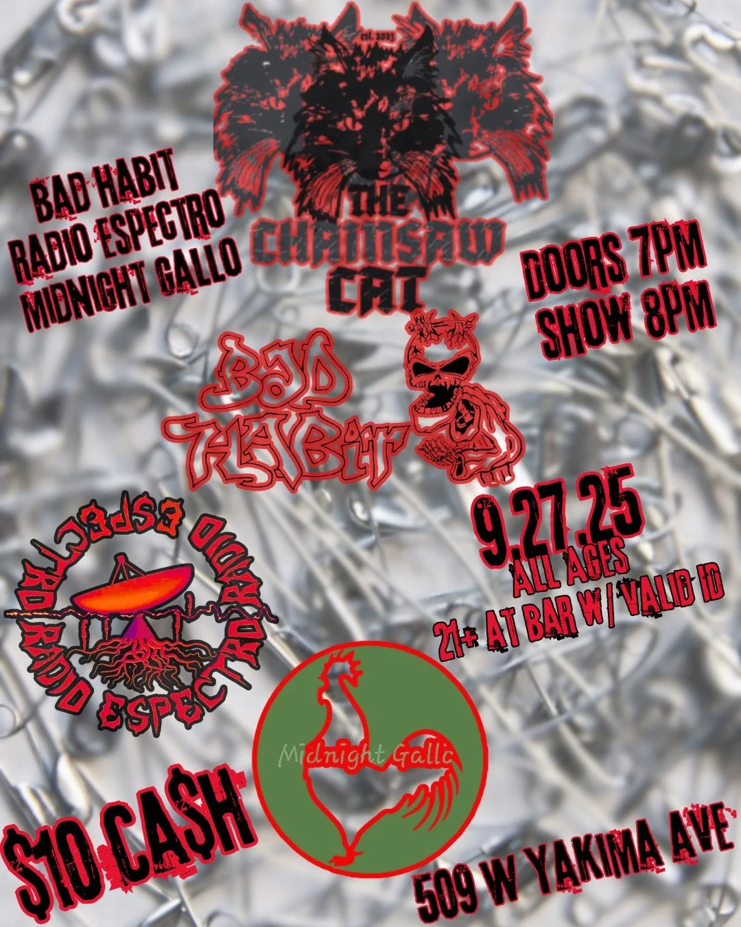 Bad Habit, Radio Espectro & Midnight Gallic