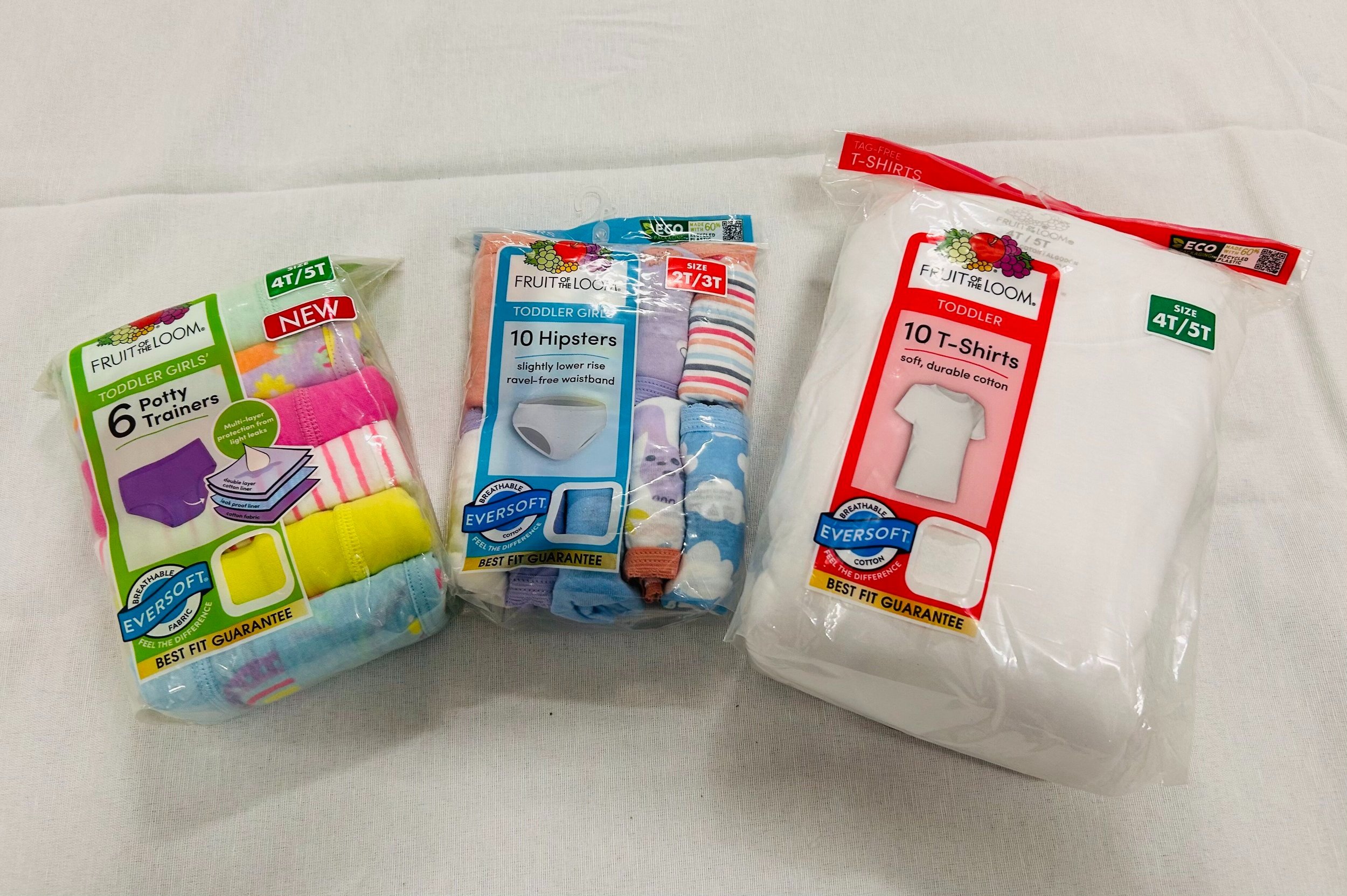 KC #6_Kids T-Shirts & Underwear Bundle_Size 2T-5T