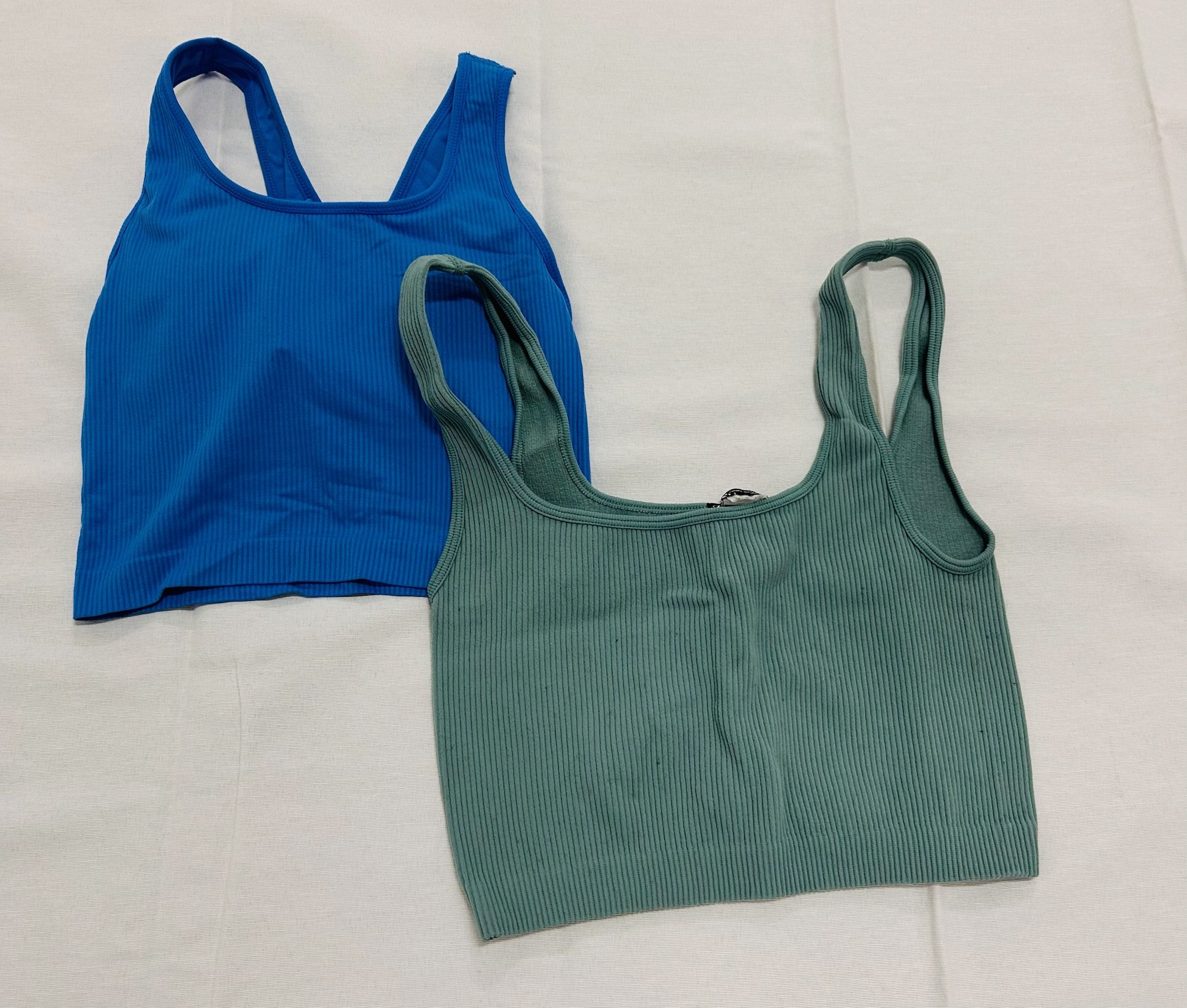BX5 #36_Blue & Green Sports Bras (2 Pack)_Size S