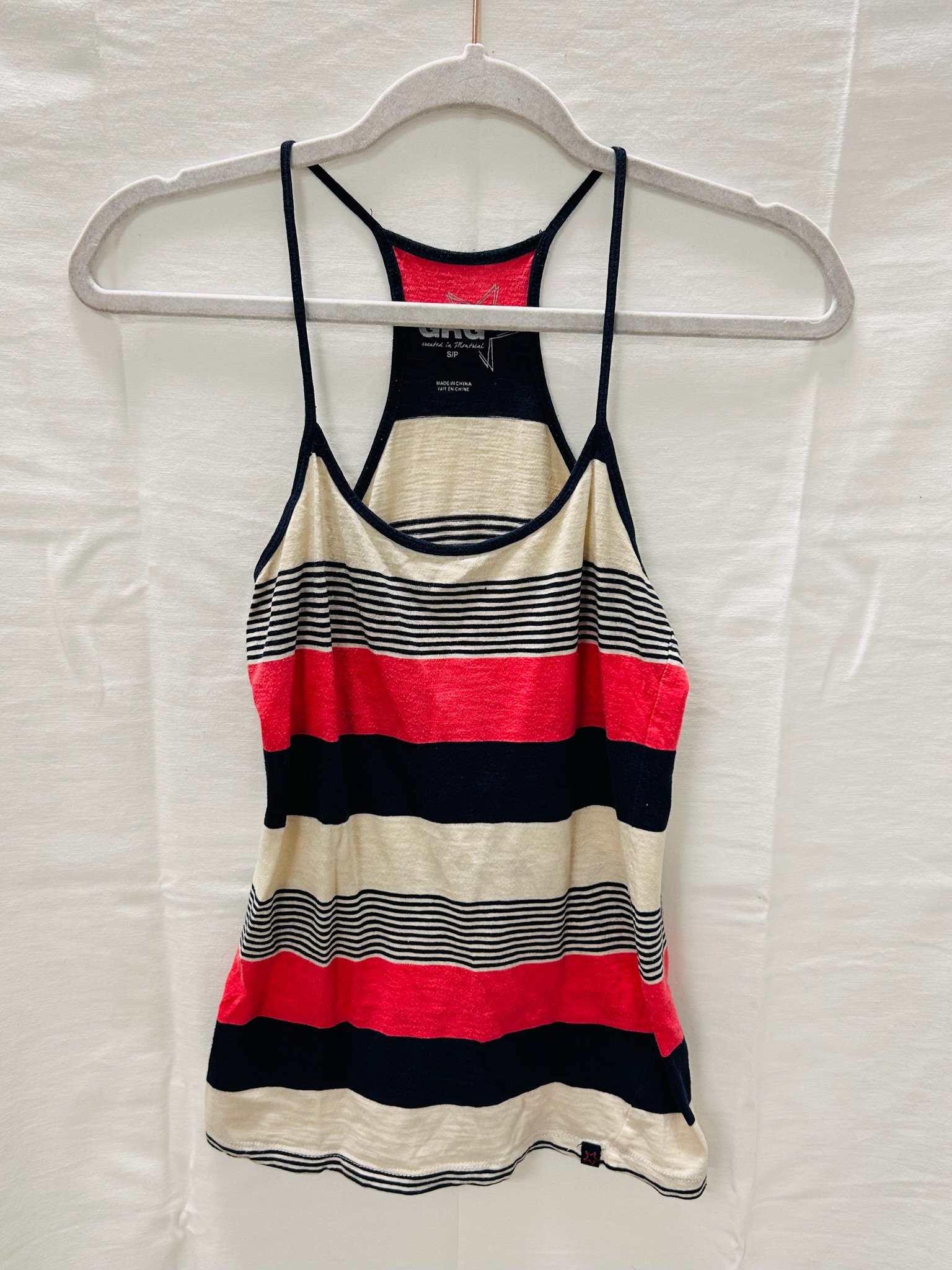 BX5 #6_GRG Striped Tee_Size S
