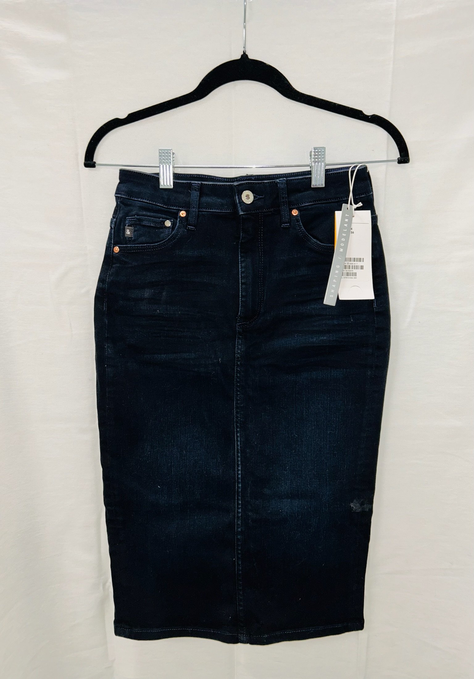 BX6 #27_H&M Denim Pencil Skirt_Size 4