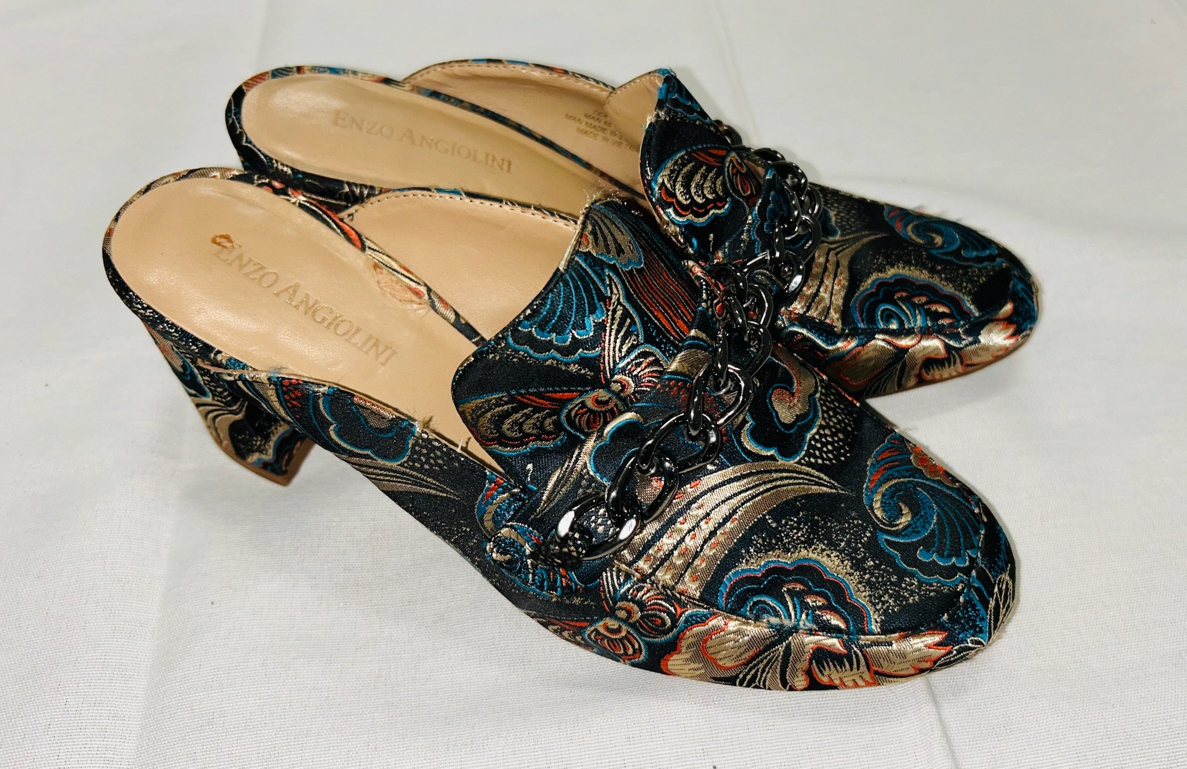 SH #5_Enzo Loafer Heels_Women Size 7