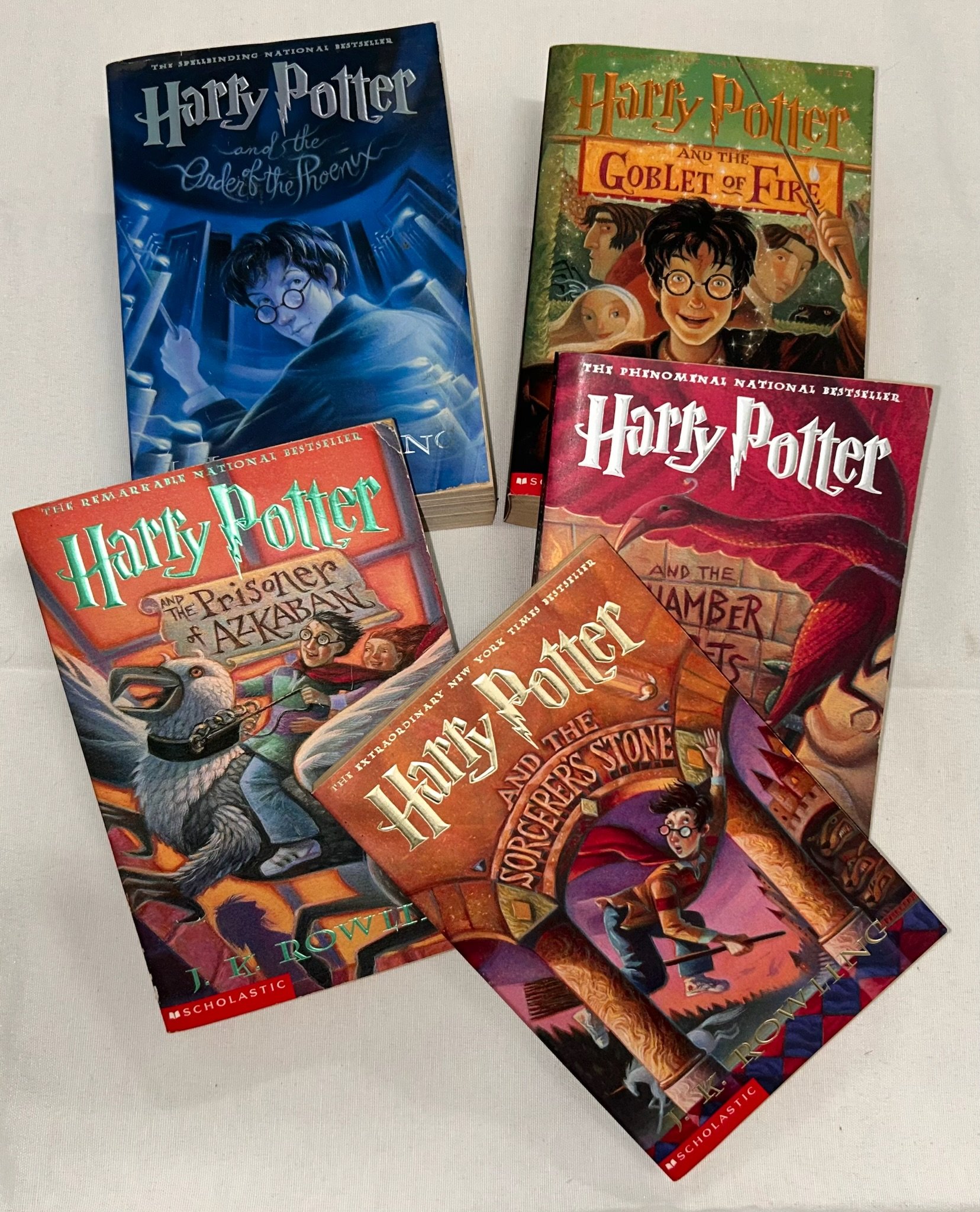 KD #10_Kids Book Bundle (5 Harry Potter Books)
