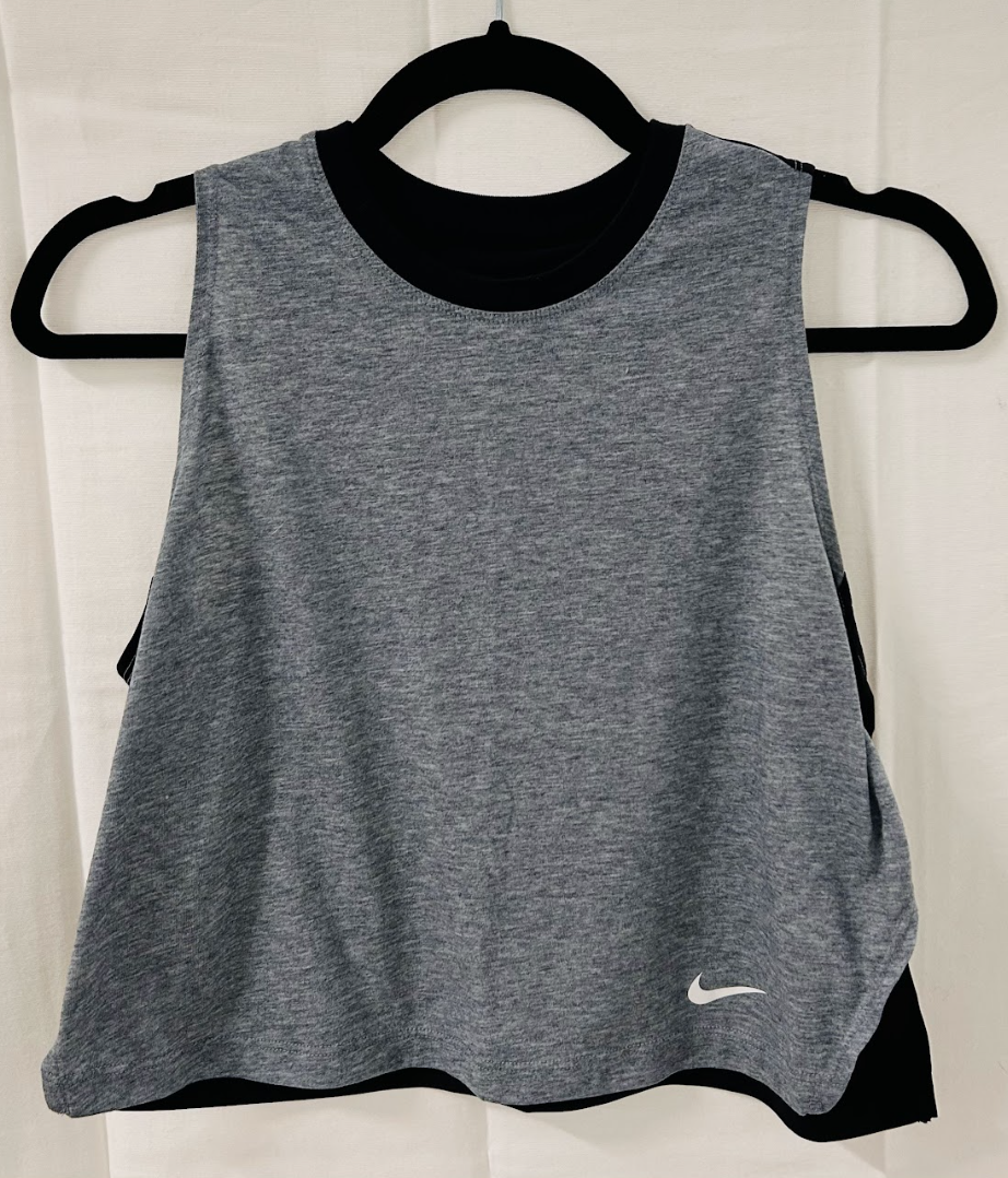 BX2 #31_Nike Grey Dri Fit Tank_Size M