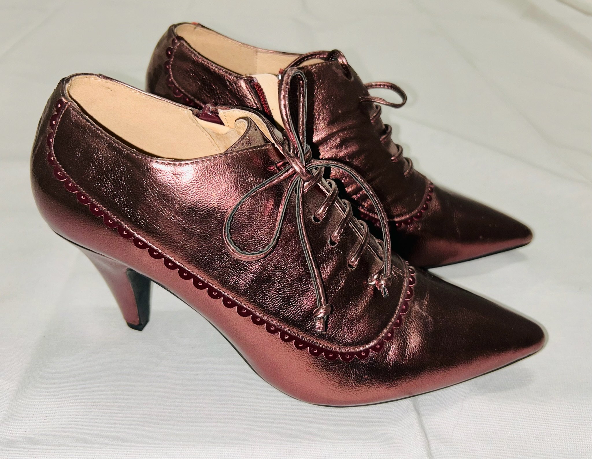 SH #12_Chelsea Crew Heels_Women Size 8.5