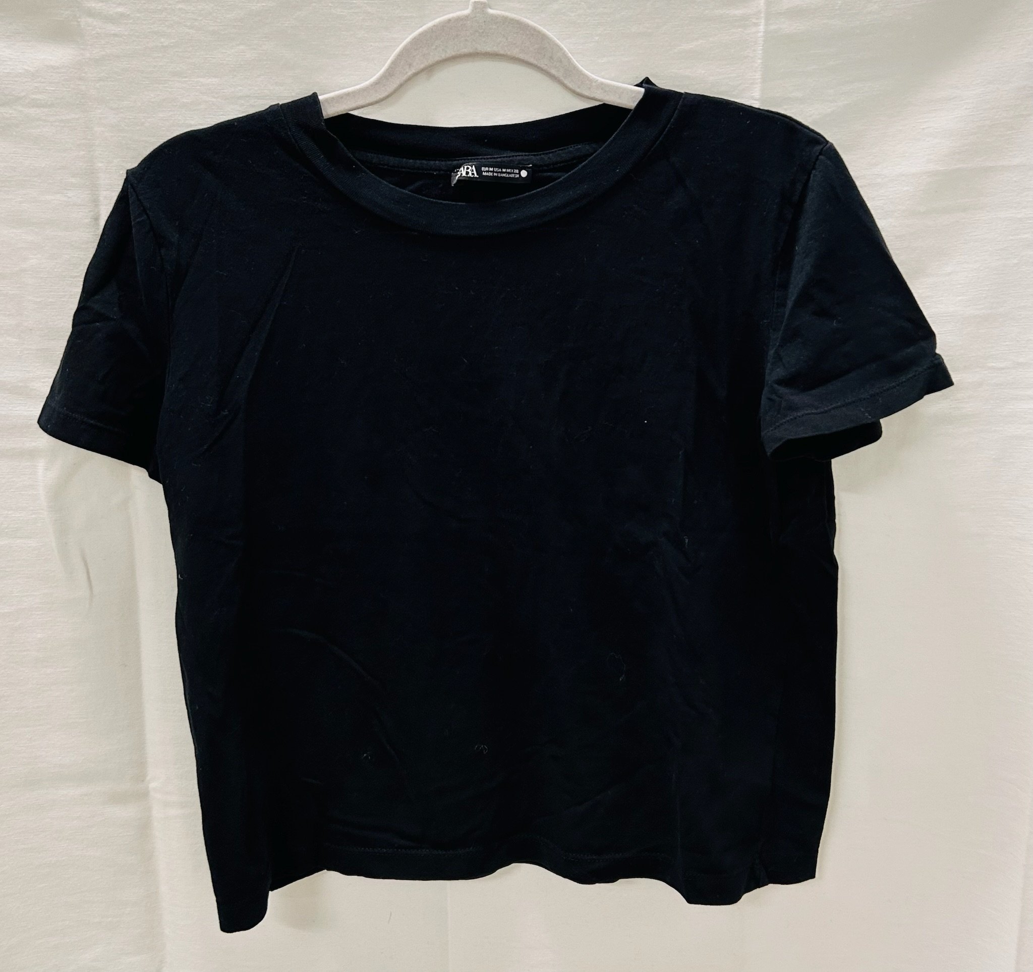 BX5 #10_Zara Black Tee_Size M