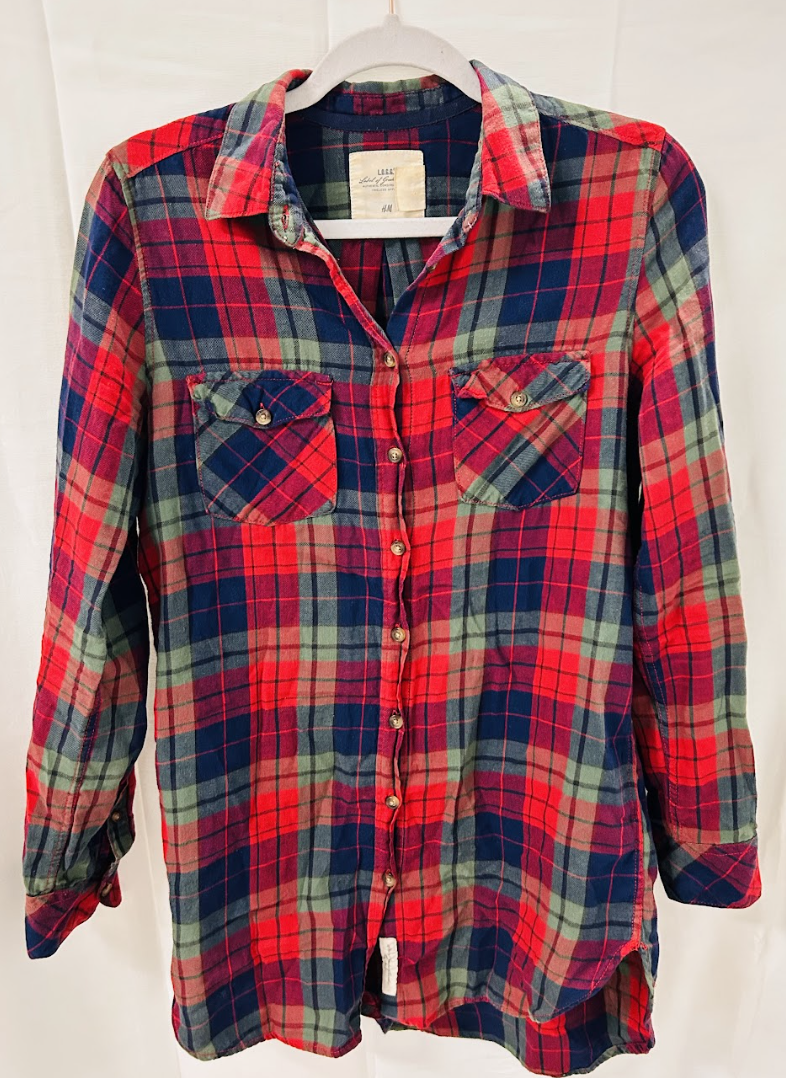 BX2 #20_H+M Red Flannel_Size 4