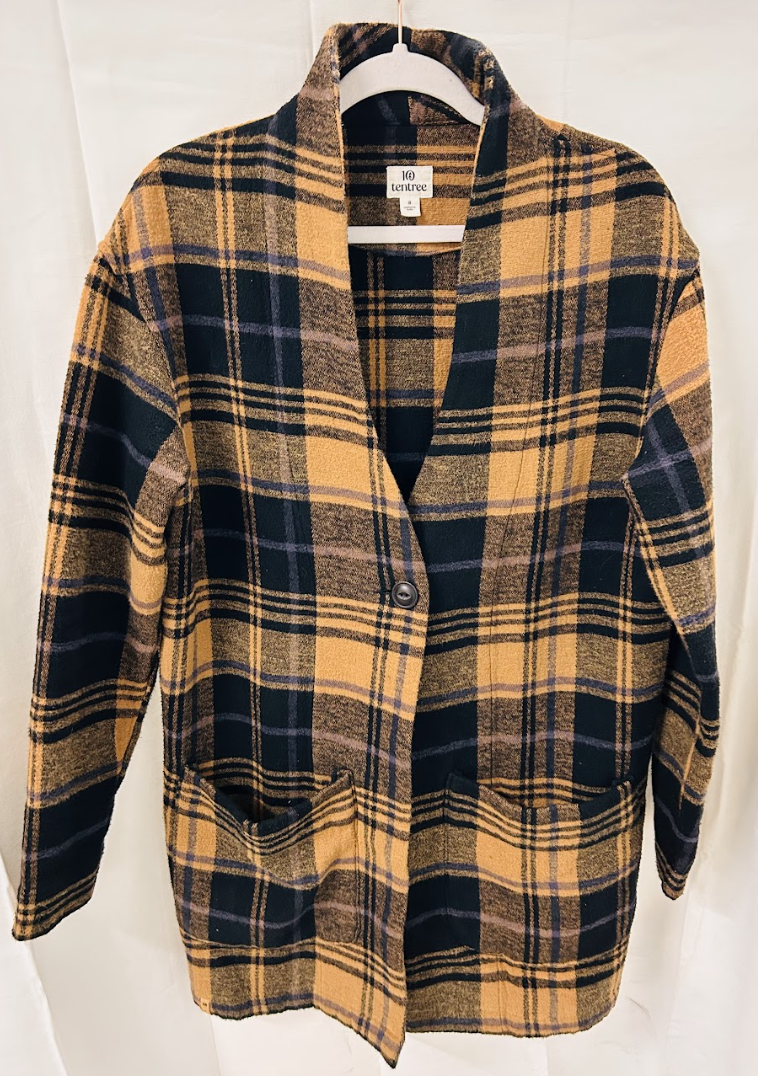 BX1 #14_Tentree Plaid Jacket_Size S