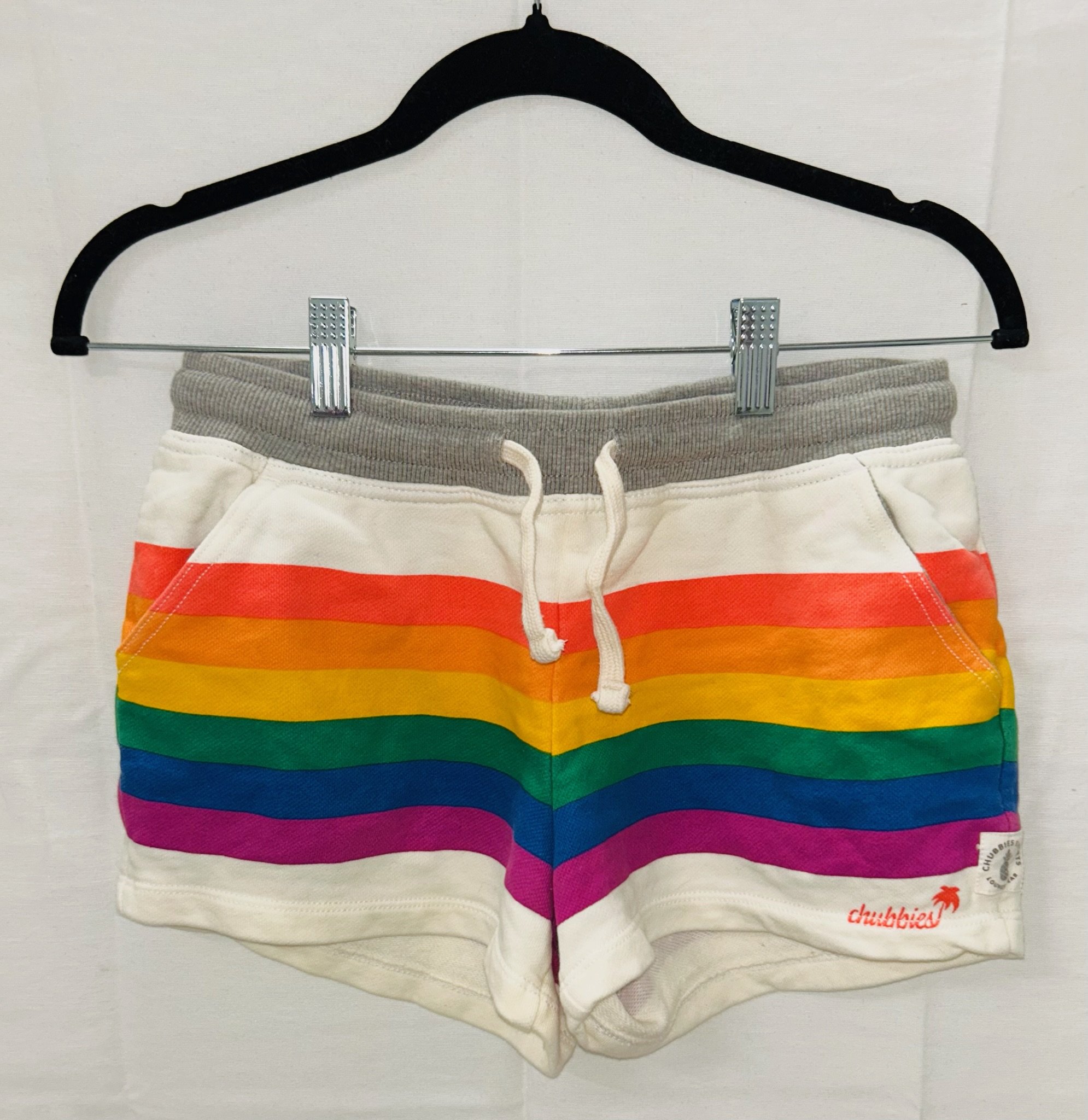 BX6 #22_Chubbies Rainbow Shorts_Size S