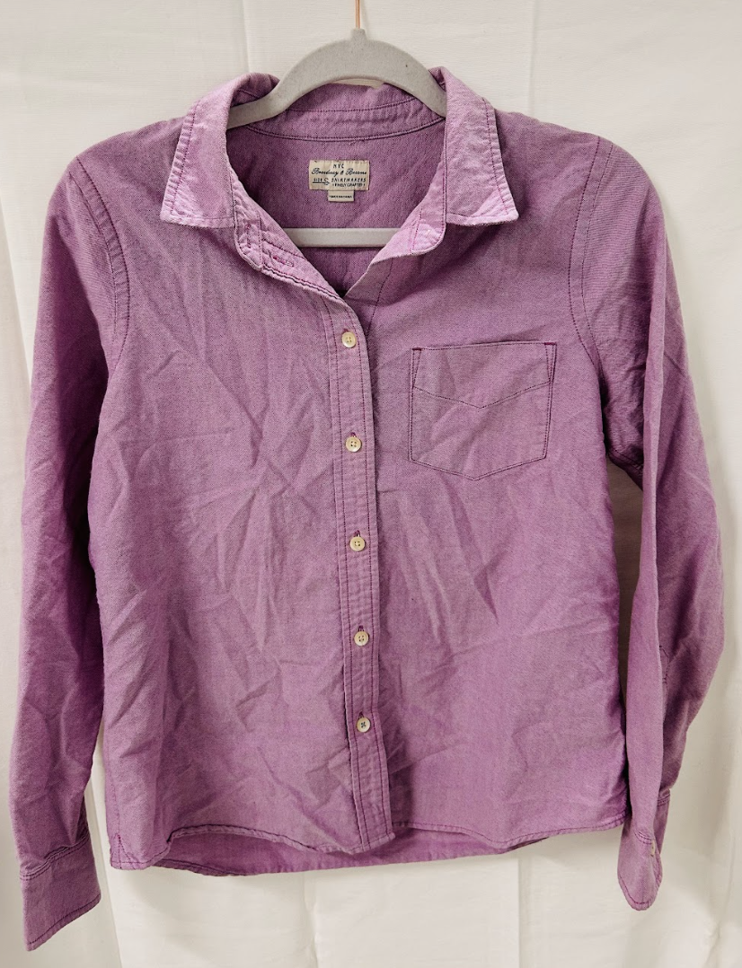BX2 #15_Brooklyn Broome Purple Button Down_Size S