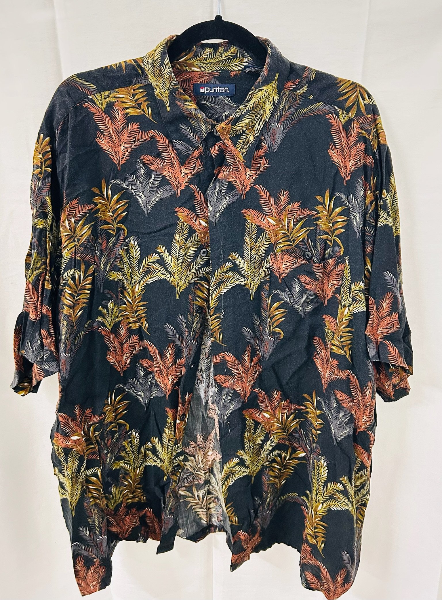 BX4 #5_Puritan Hawaiian Shirt_Size XL