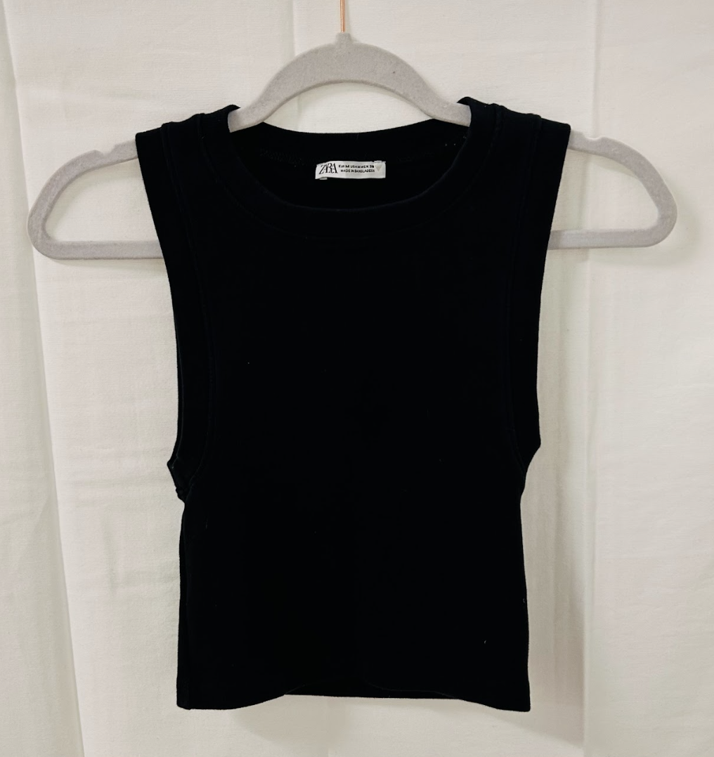 BX2 #3_Zara Black Tank_Size M