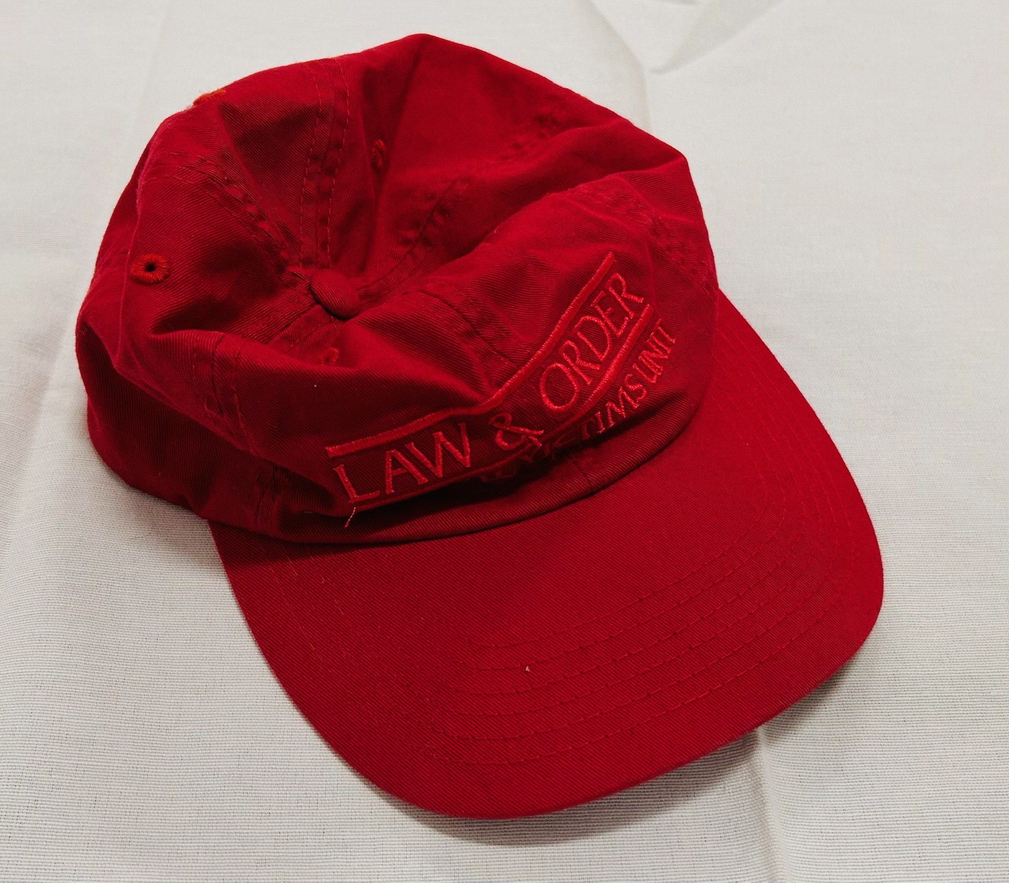 BX5 #40_Red Law & Order Cap
