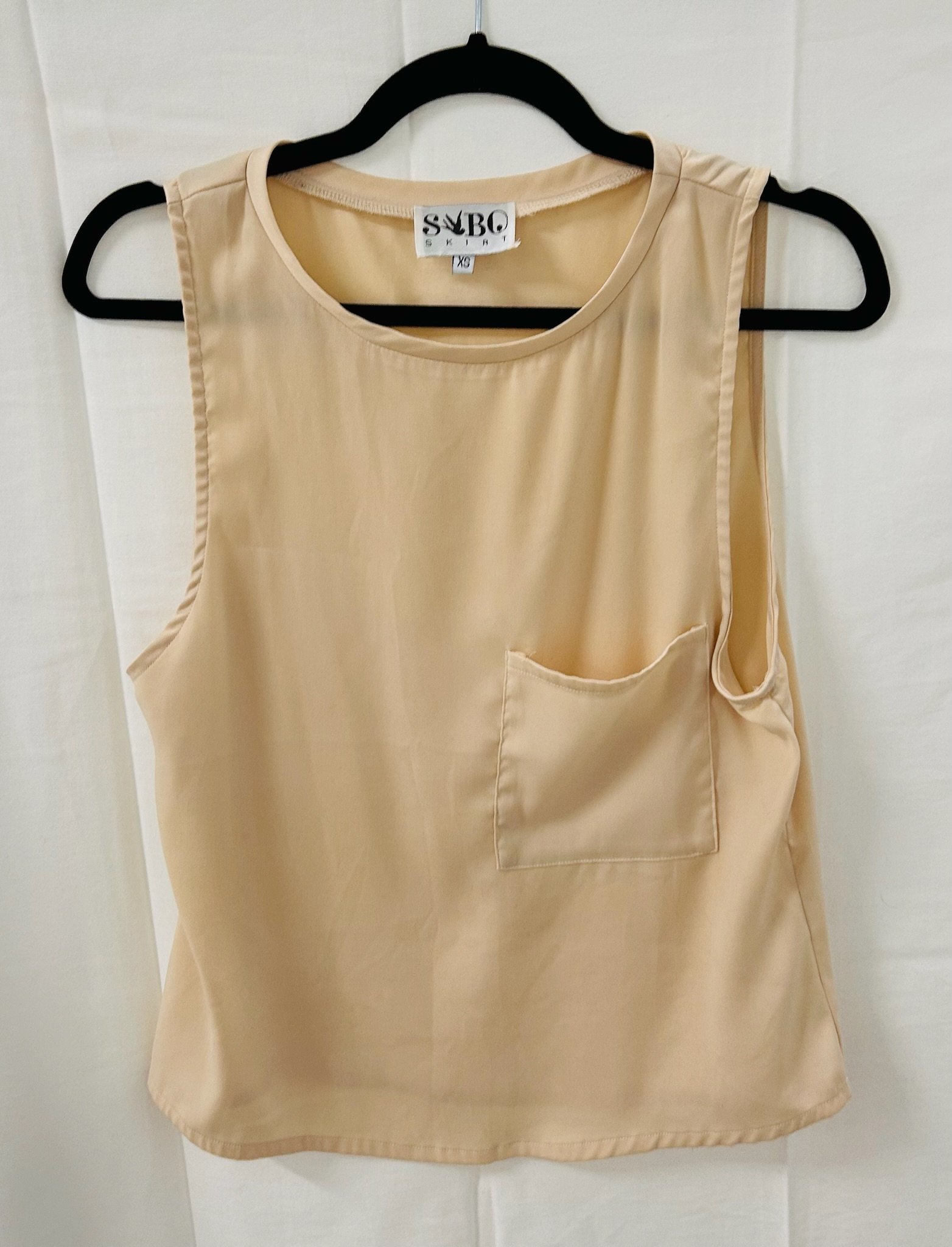BX2 #42_Svbo Skirt Cream Top_Size XS