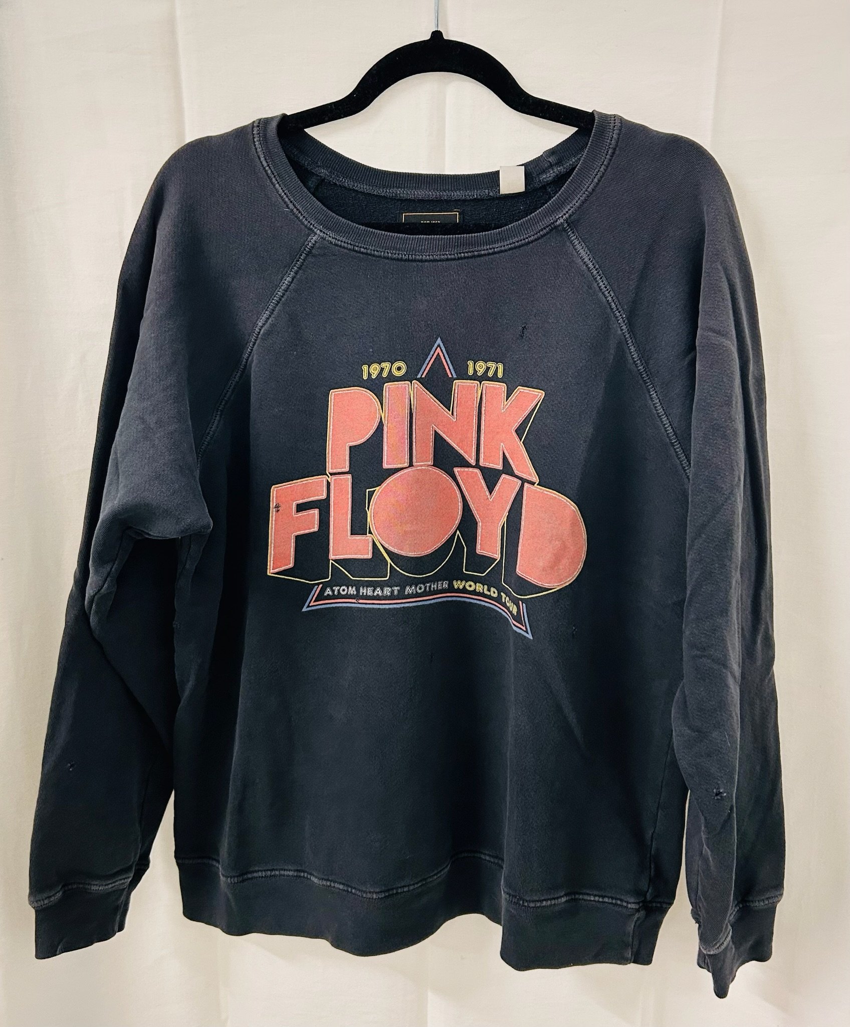BX3 #6_Retro Brand Pink Floyd Sweatshirt_Size L